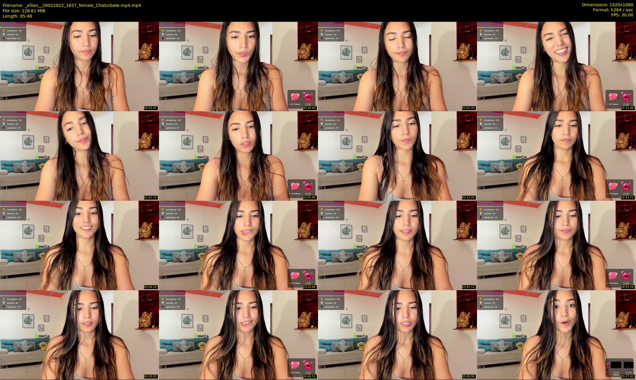 _alliex_ — 6 minute Chaturbate female cam show recording, 1080p, Feb 20, 2022