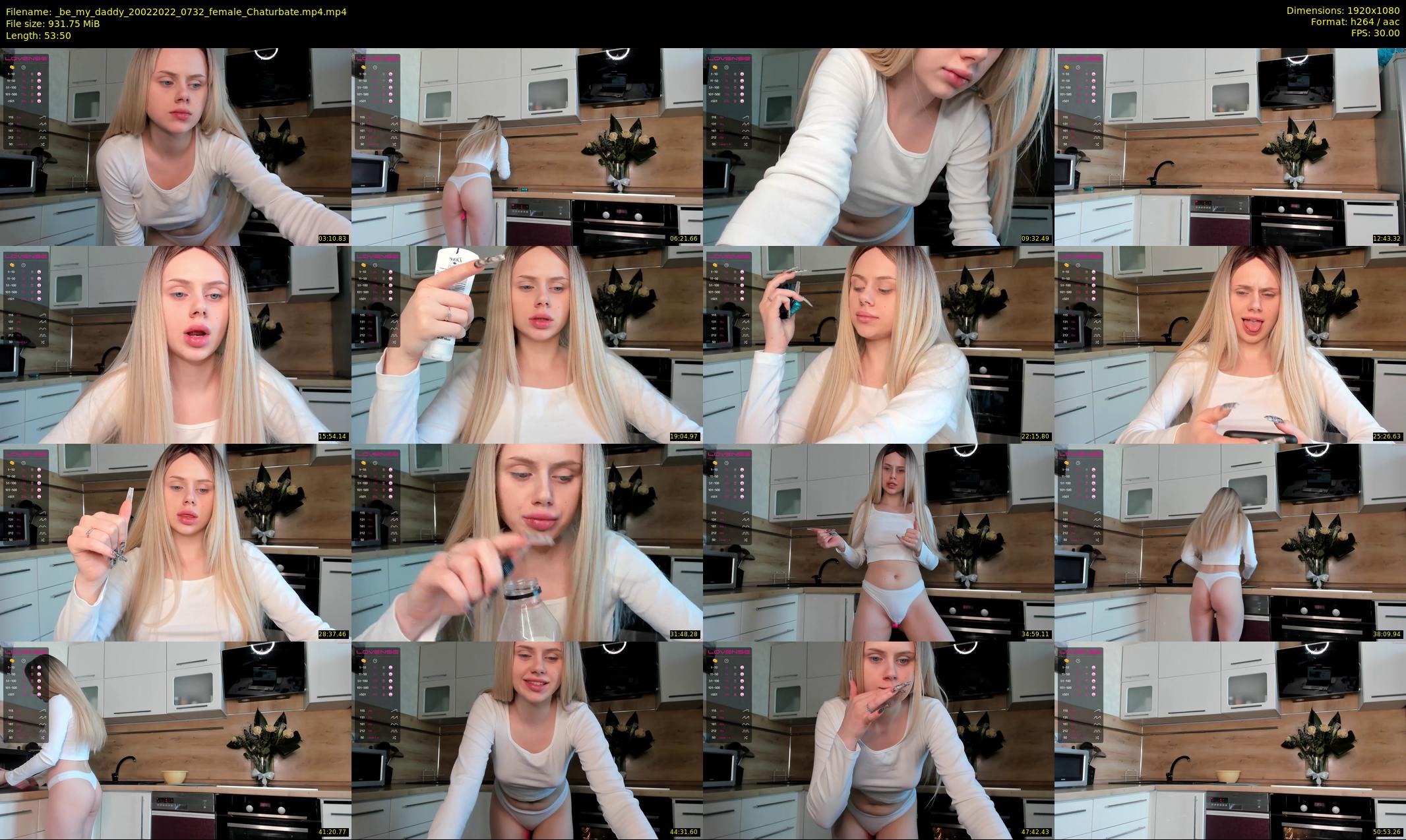 _be_my_daddy — 54 minute Chaturbate female cam show recording, 1080p, Feb 20, 2022