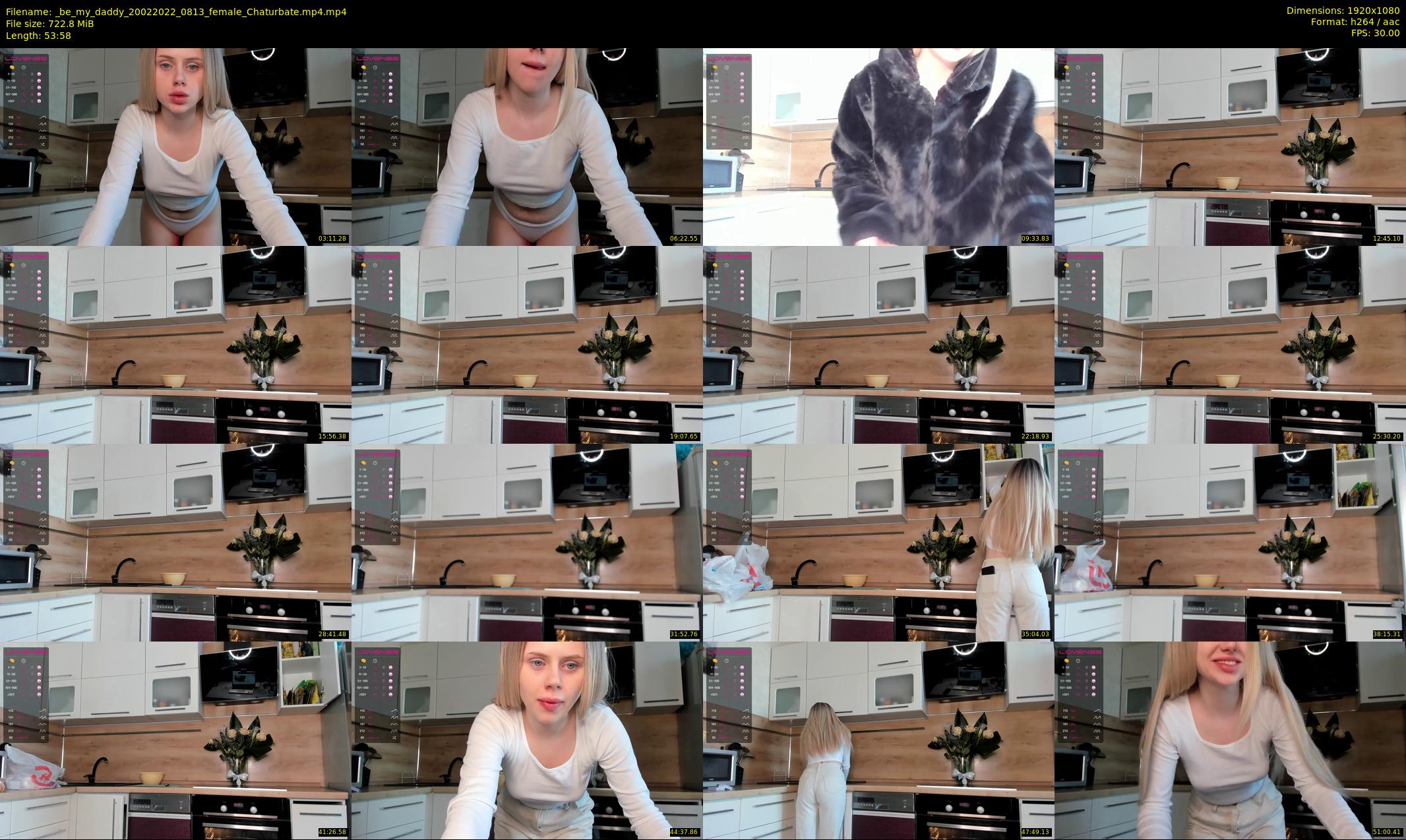 _be_my_daddy — 54 minute Chaturbate female cam show recording, 1080p, Feb 20, 2022