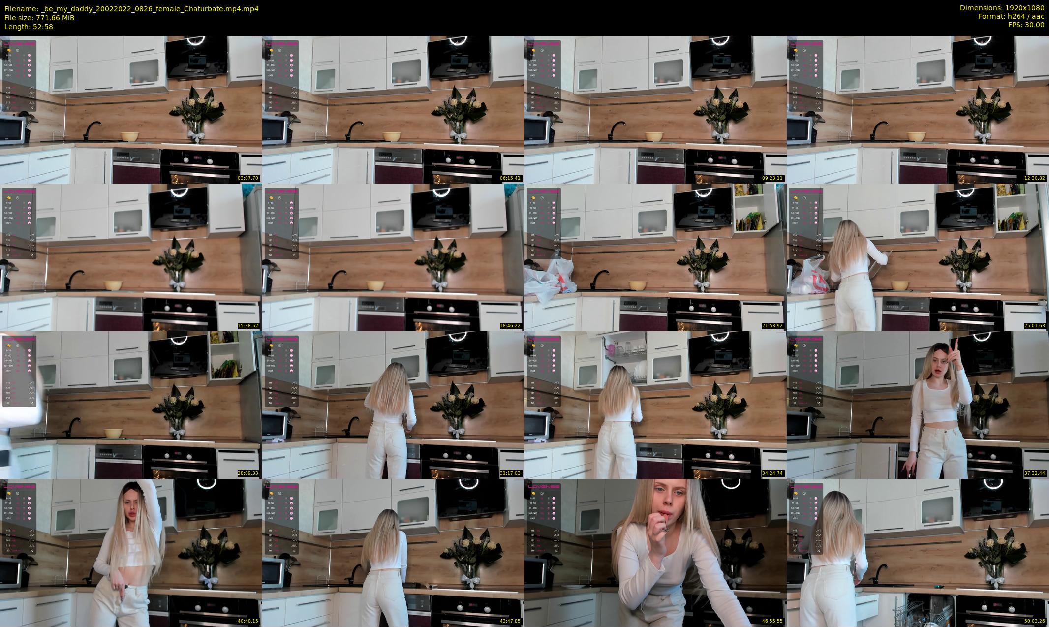 _be_my_daddy — 53 minute Chaturbate female cam show recording, 1080p, Feb 20, 2022