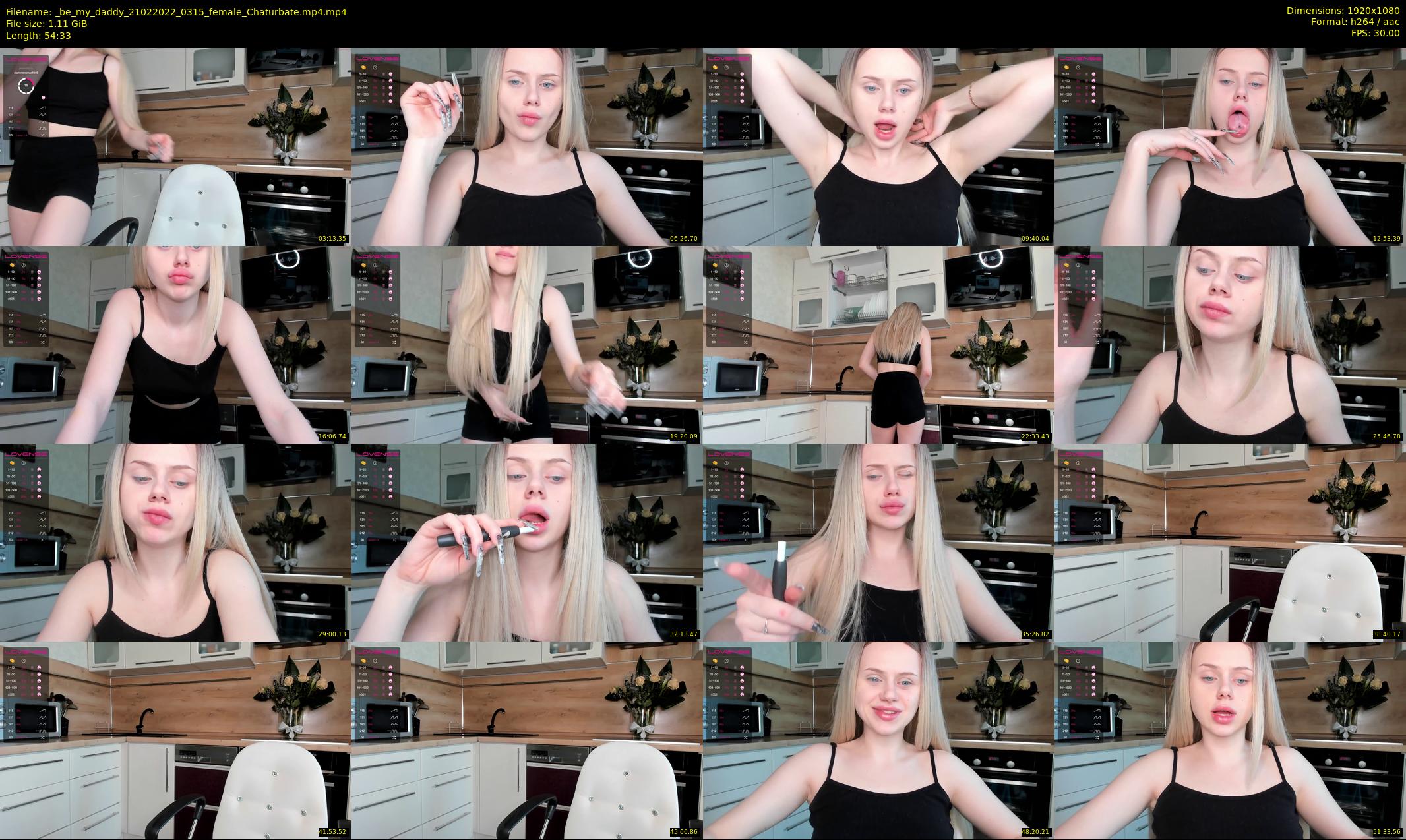 _be_my_daddy — 55 minute Chaturbate female cam show recording, 1080p, Feb 21, 2022