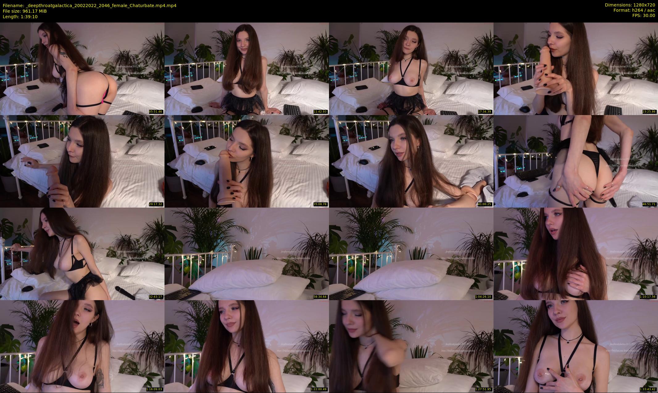 _deepthroatgalactica — 100 minute Chaturbate couple cam show recording, 720p, Feb 20, 2022