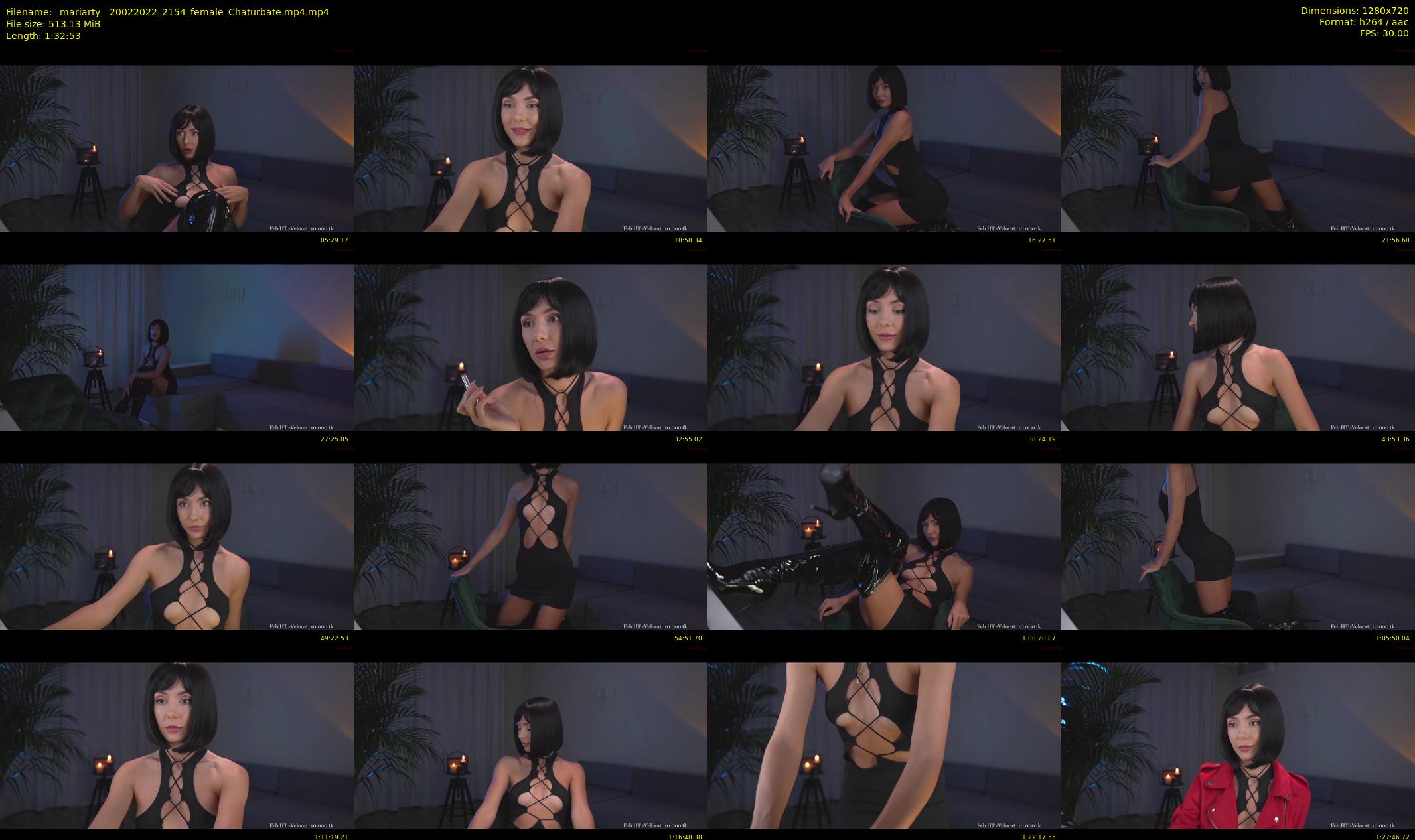 _mariarty_ — 93 minute Chaturbate female cam show recording, 720p, Feb 20, 2022