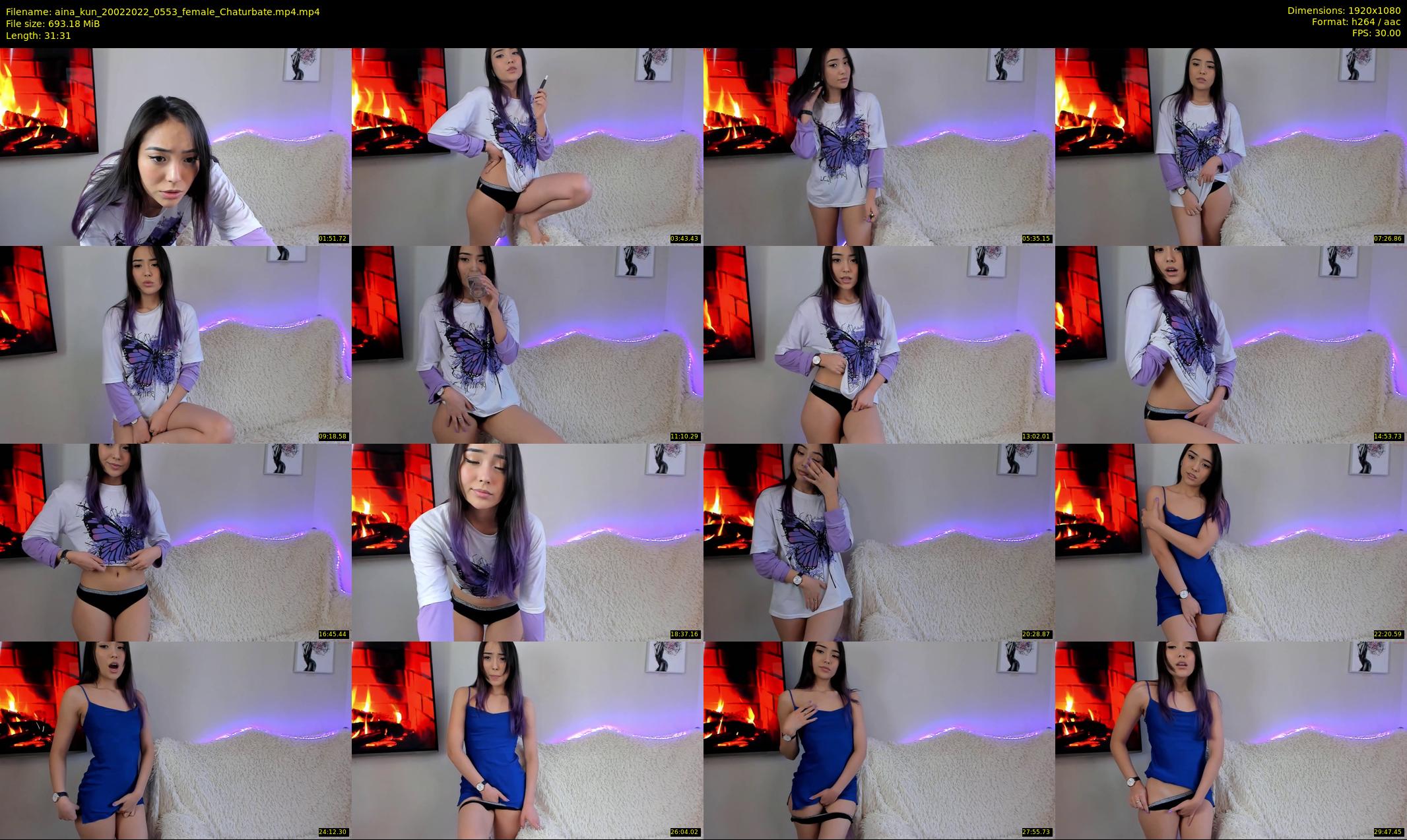 aina_kun — 32 minute Chaturbate female cam show recording, 1080p, Feb 20, 2022