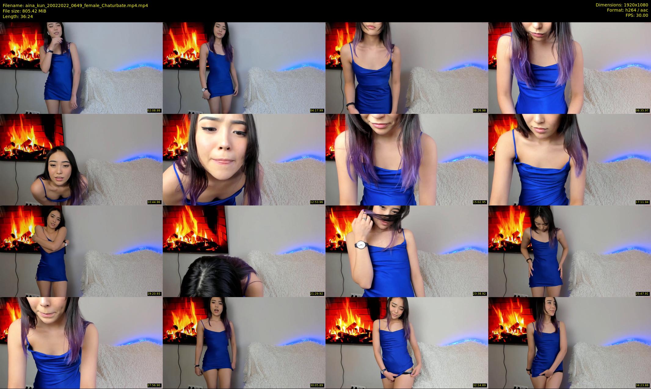 aina_kun — 37 minute Chaturbate female cam show recording, 1080p, Feb 20, 2022