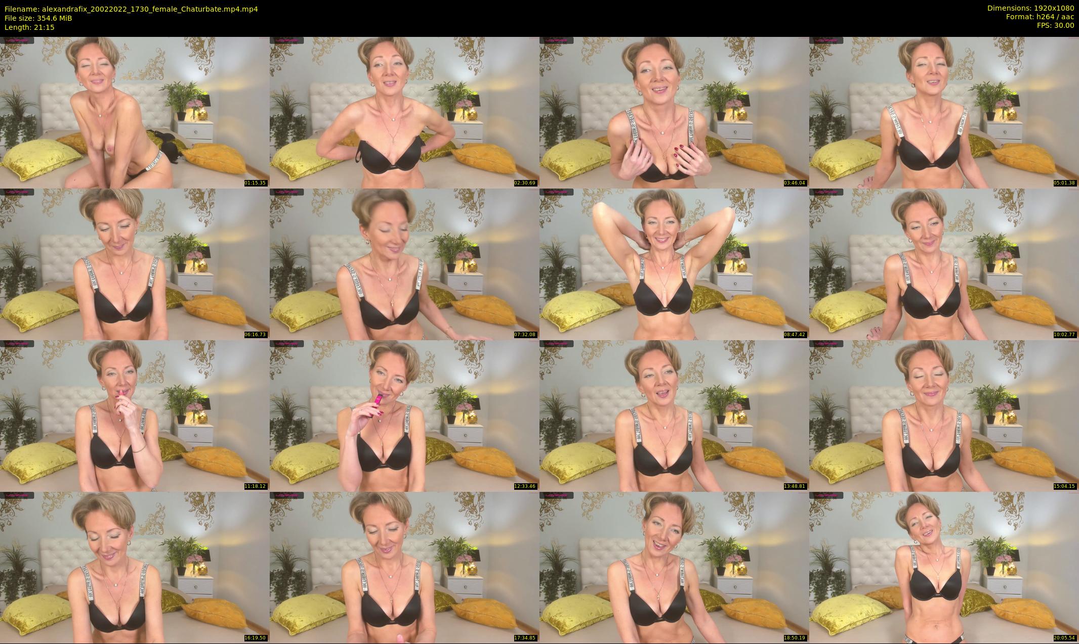alexandrafix — 22 minute Chaturbate female cam show recording, 1080p, Feb 20, 2022