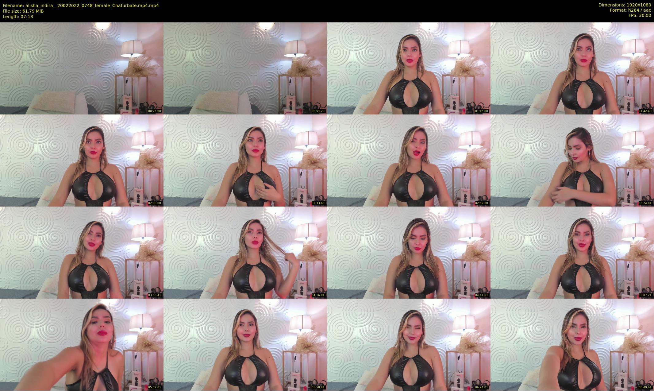 alisha_indira_ — 8 minute Chaturbate female cam show recording, 1080p, Feb 20, 2022