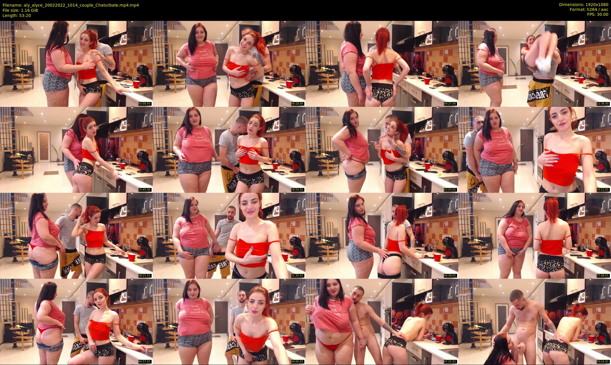 aly_alyce — 54 minute Chaturbate female cam show recording, 1080p, Feb 20, 2022