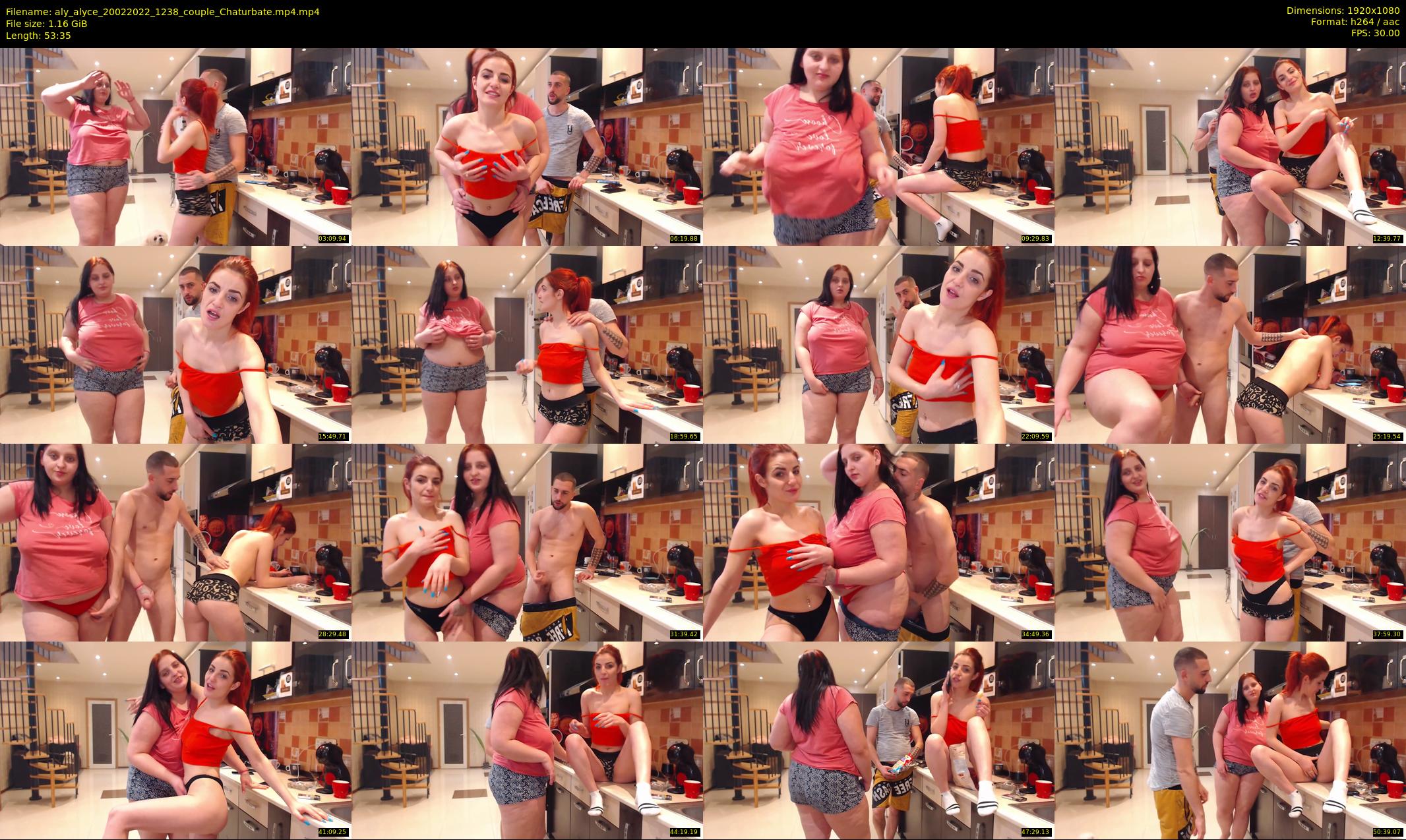 aly_alyce — 54 minute Chaturbate female cam show recording, 1080p, Feb 20, 2022