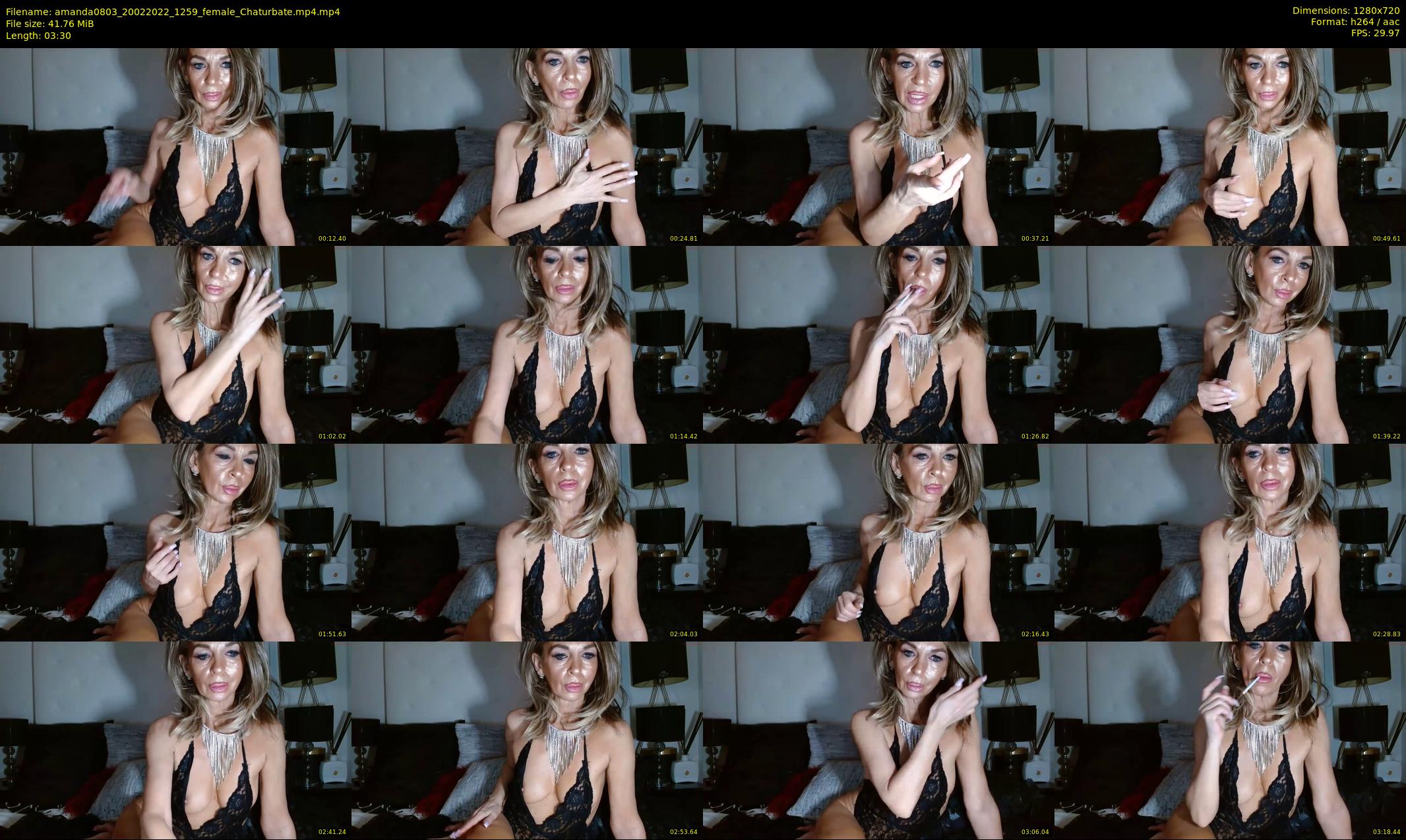 amanda0803 — 4 minute Chaturbate female cam show recording, 720p, Feb 20, 2022