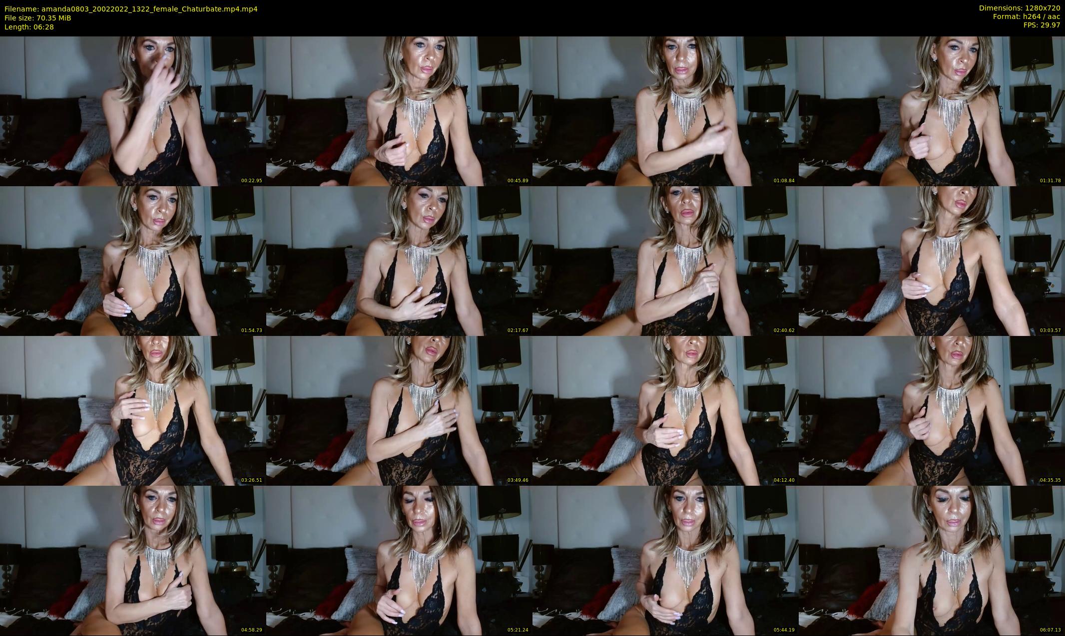 amanda0803 — 7 minute Chaturbate female cam show recording, 720p, Feb 20, 2022