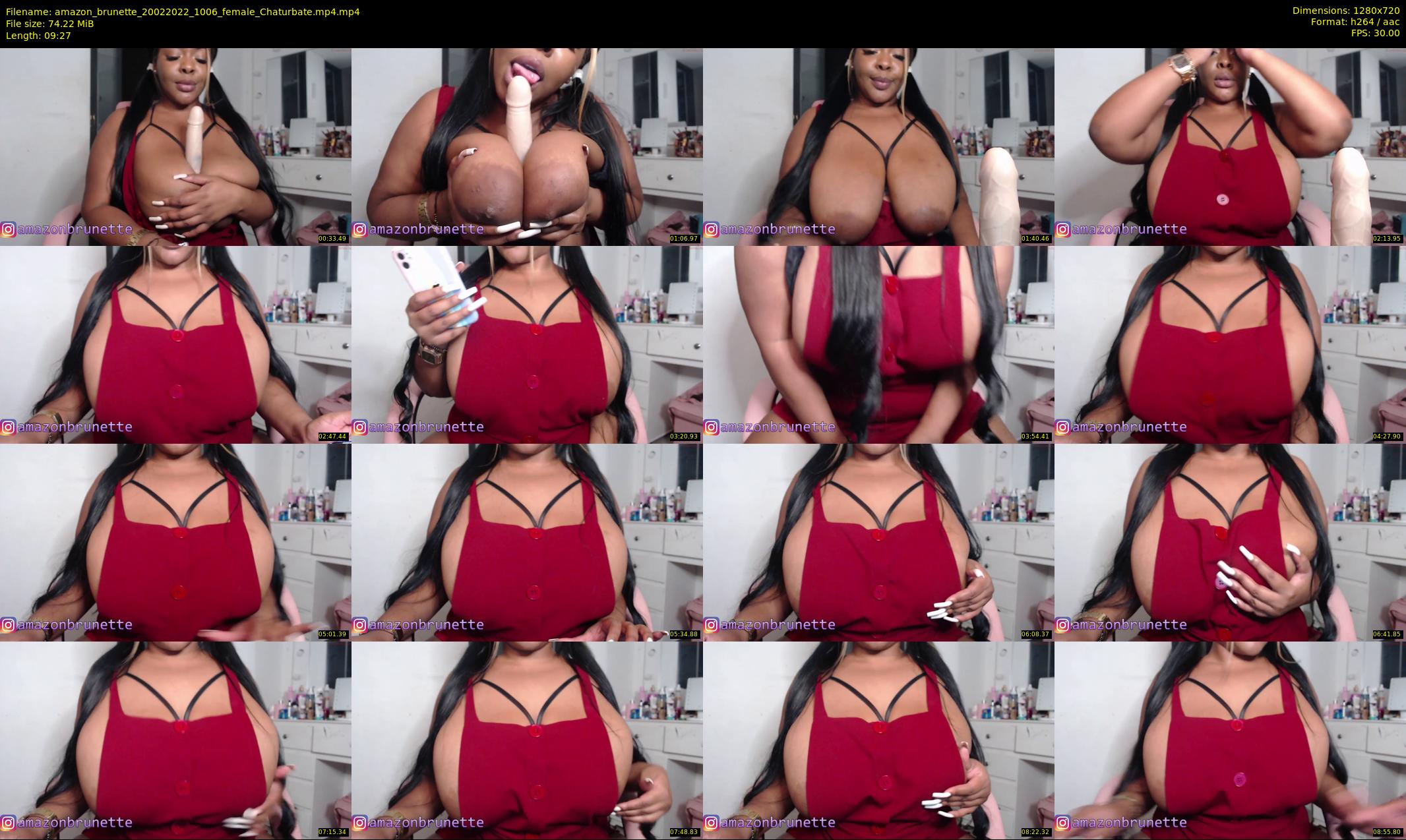 amazon_brunette — 10 minute Chaturbate female cam show recording, 720p, Feb 20, 2022