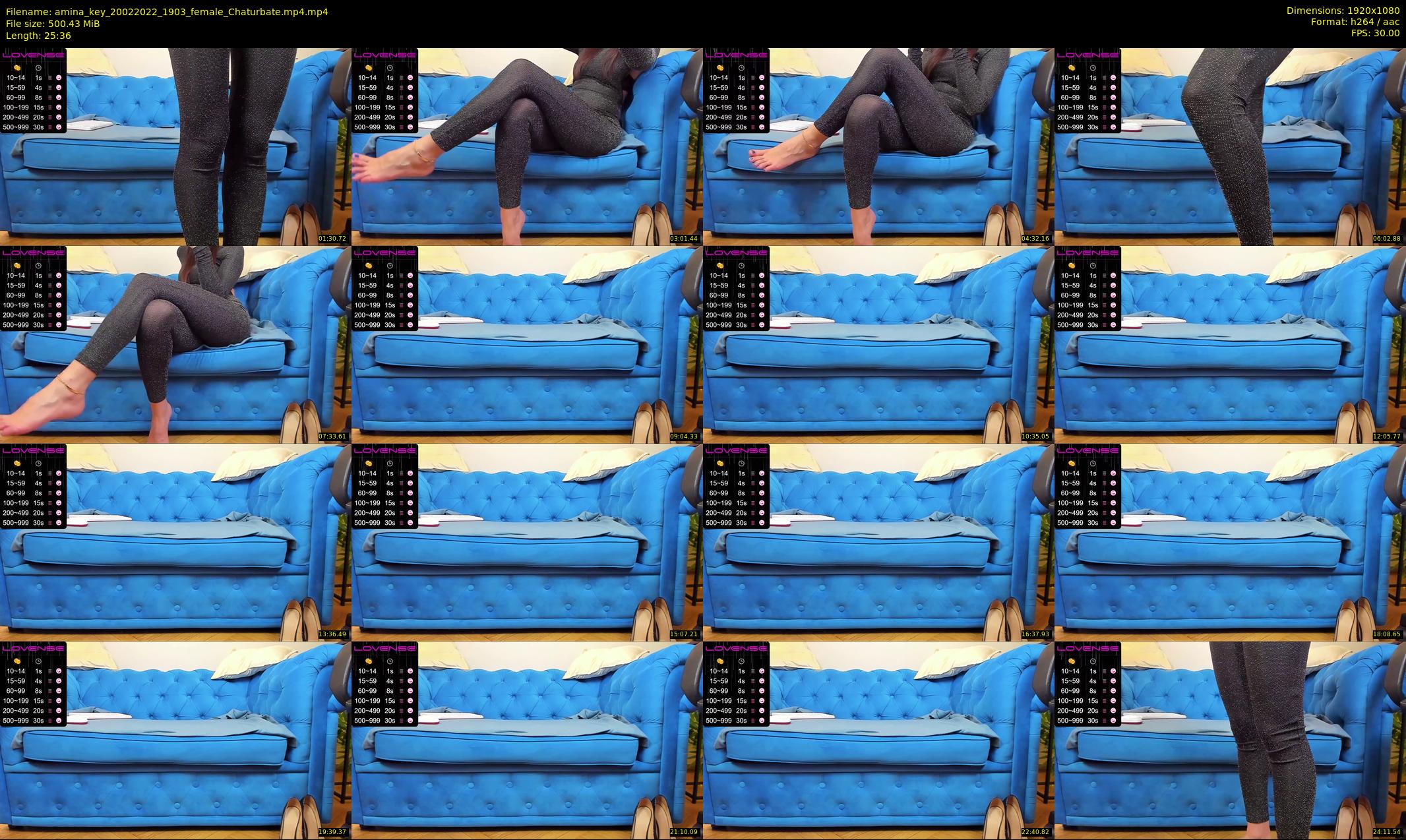 amina_key — 26 minute Chaturbate female cam show recording, 1080p, Feb 20, 2022