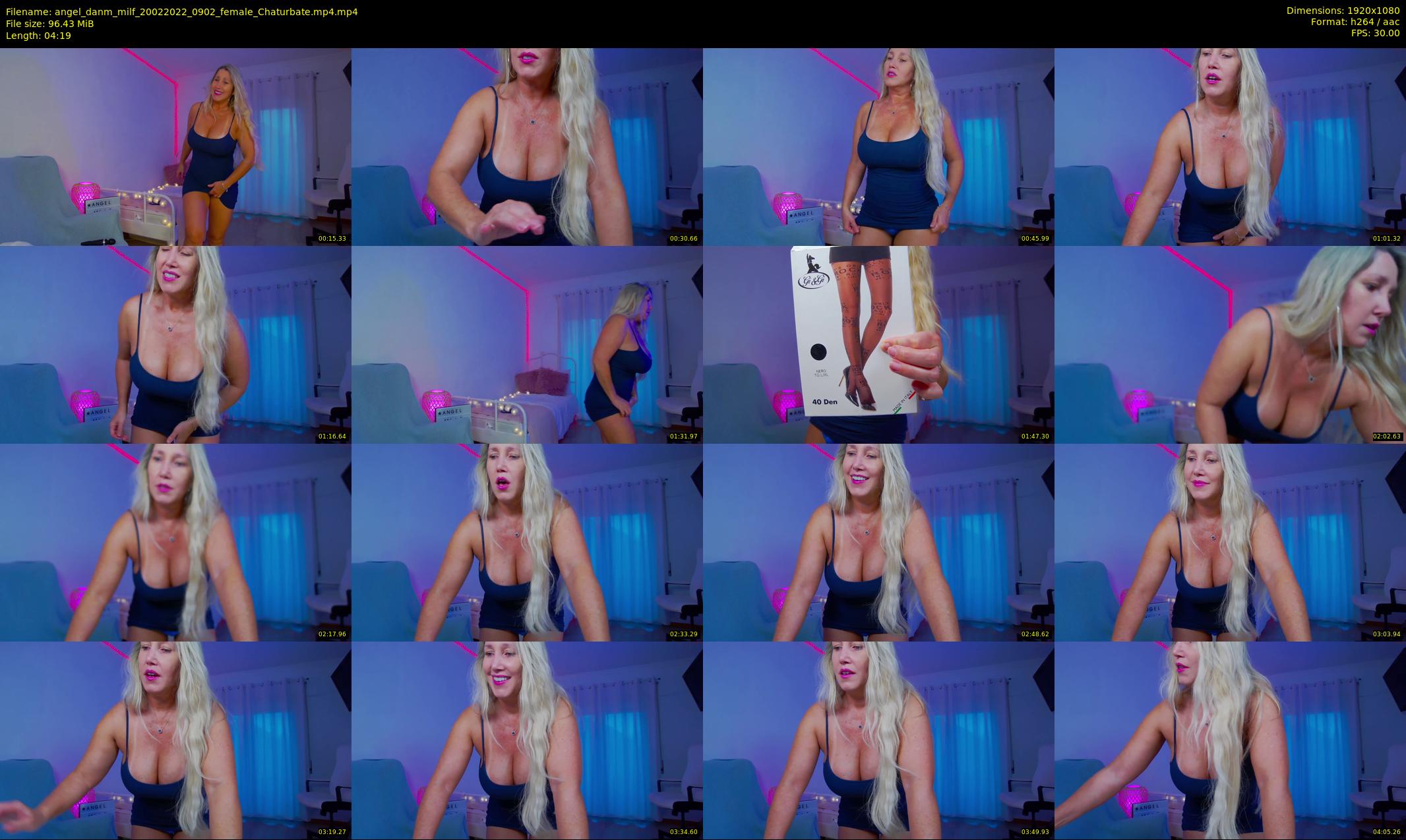 angel_danm_milf — 5 minute Chaturbate female cam show recording, 1080p, Feb 20, 2022