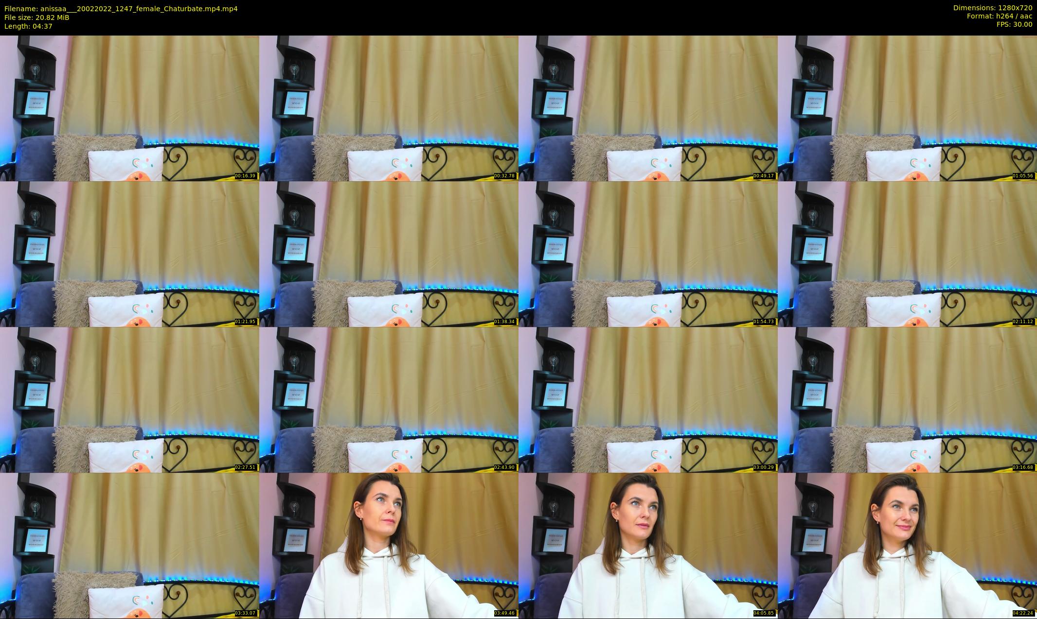 anissaa__ — 5 minute Chaturbate female cam show recording, 720p, Feb 20, 2022