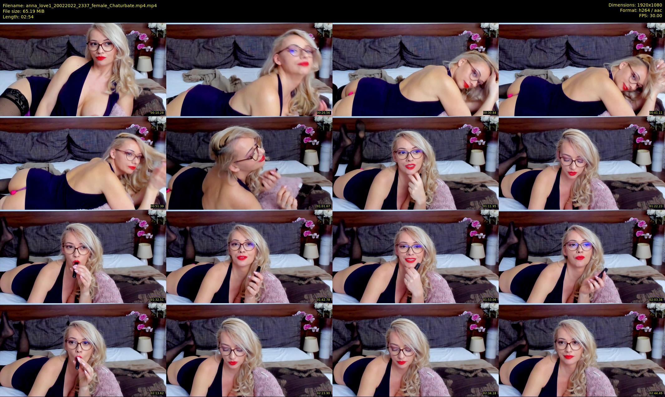 anna_love1 — 3 minute Chaturbate female cam show recording, 1080p, Feb 20, 2022