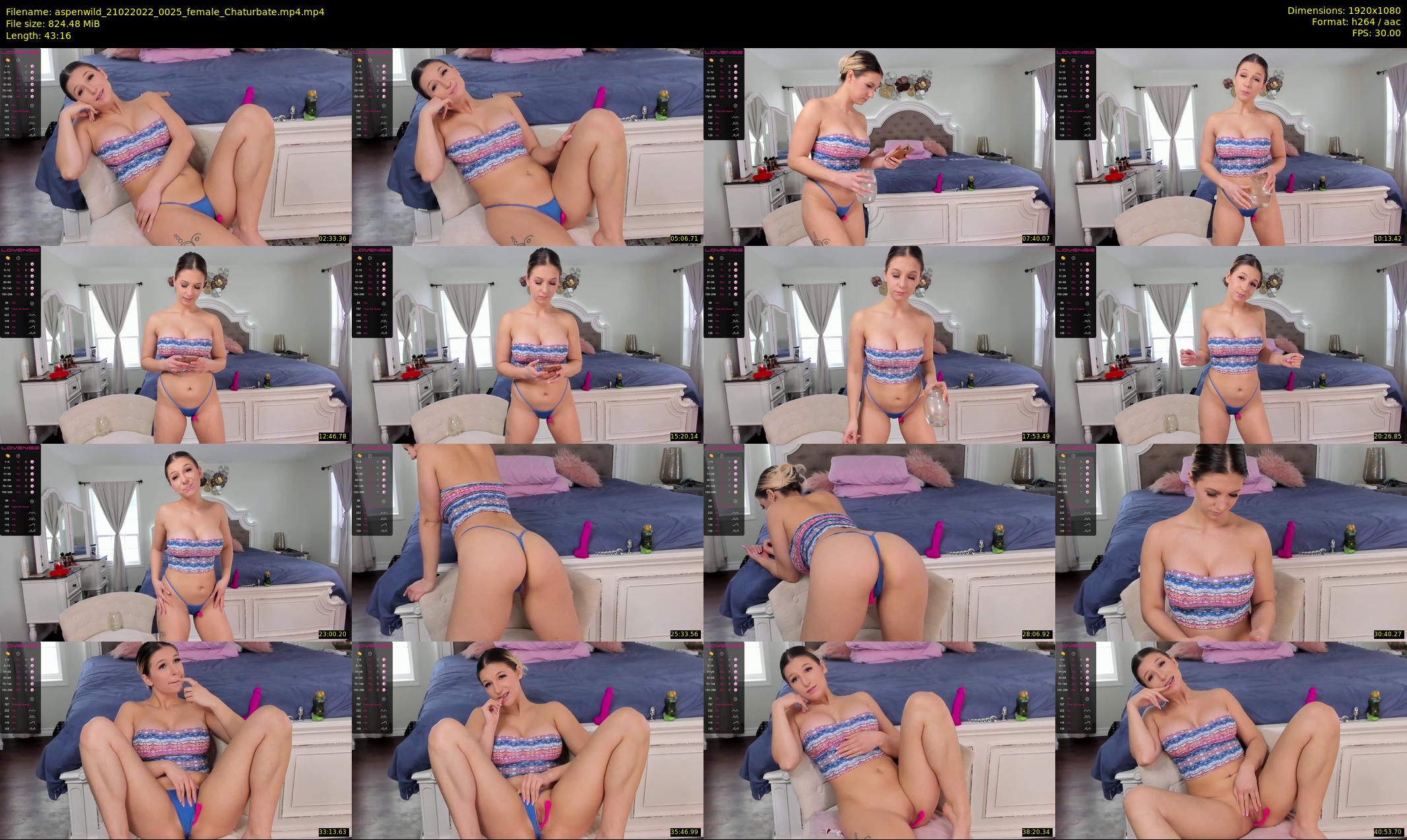 aspenwild — 44 minute Chaturbate female cam show recording, 1080p, Feb 21, 2022