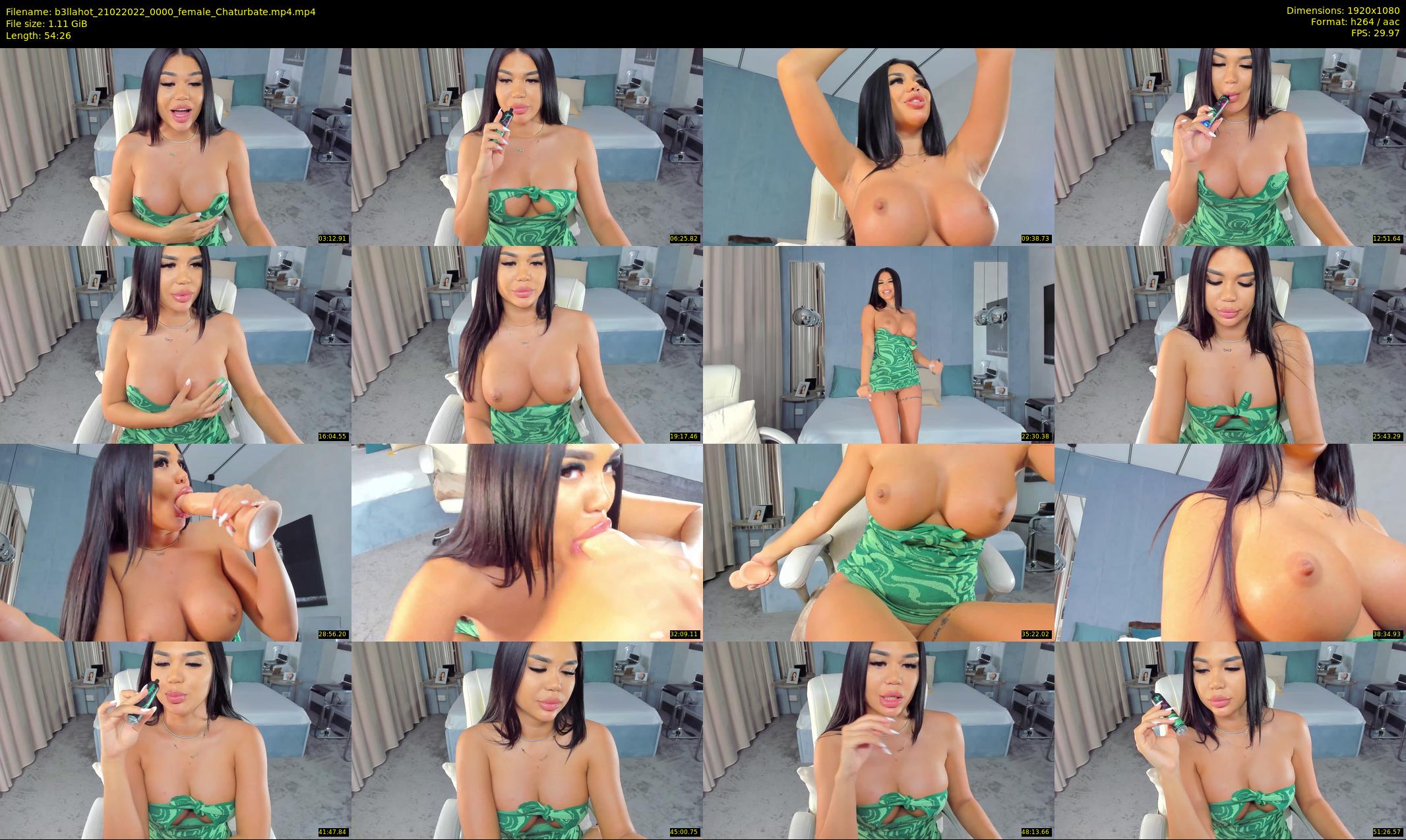 b3llahot — 55 minute Chaturbate female cam show recording, 1080p, Feb 21, 2022