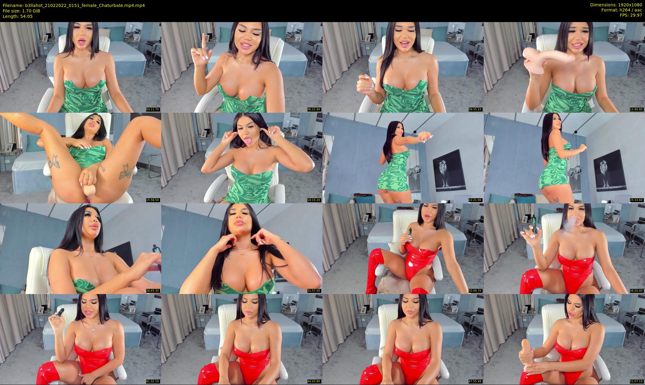 b3llahot — 55 minute Chaturbate female cam show recording, 1080p, Feb 21, 2022