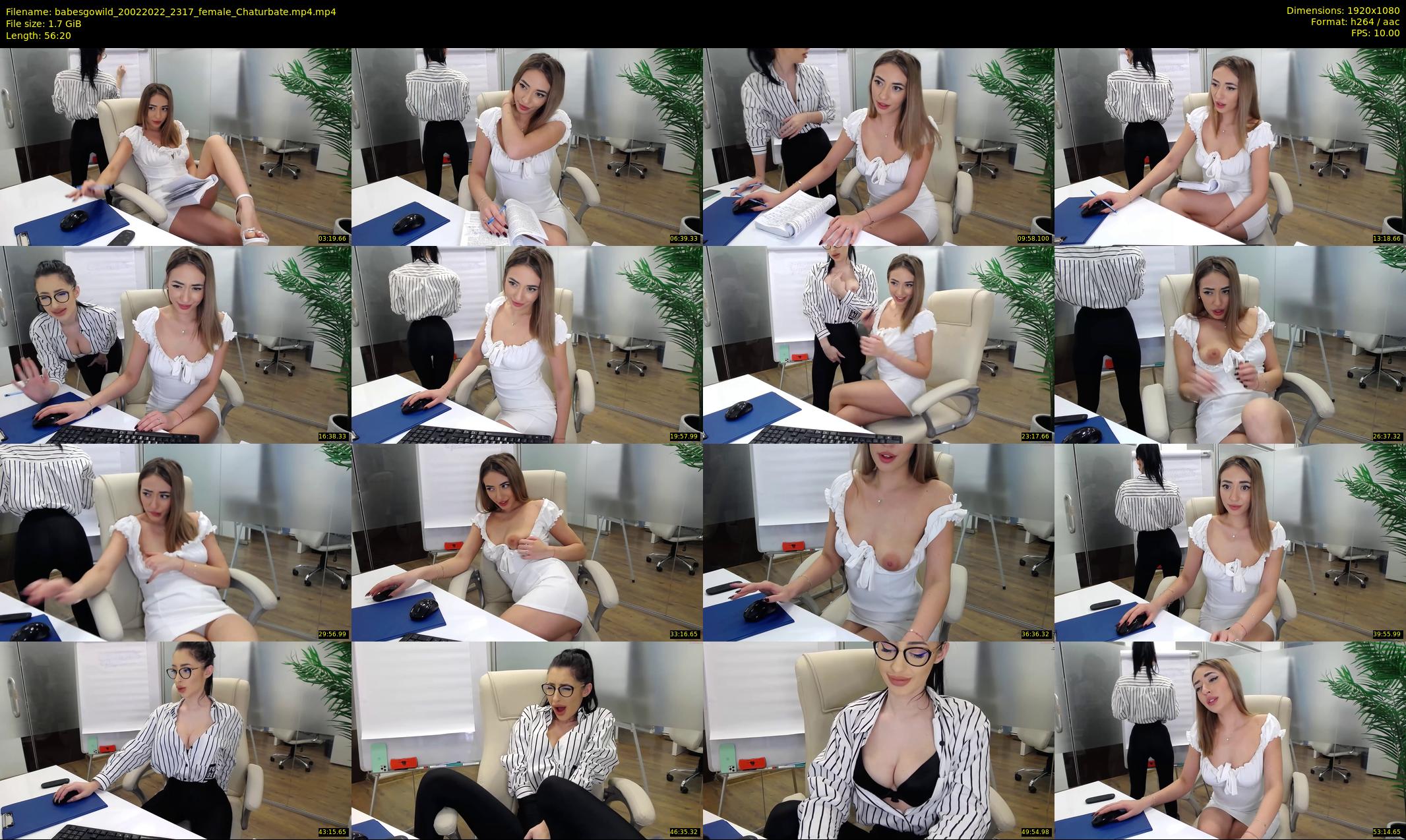 babesgowild — 57 minute Chaturbate couple cam show recording, 1080p, Feb 20, 2022
