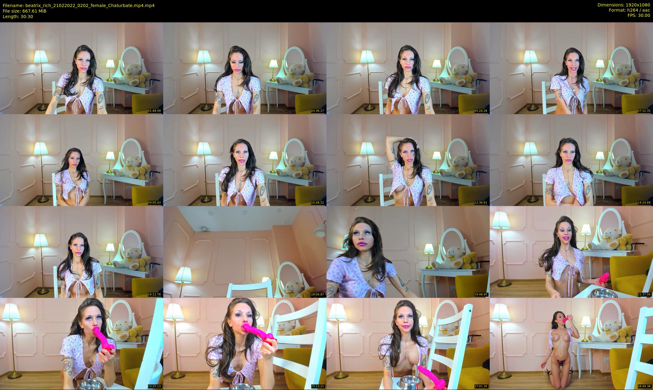 beatrix_rich — 31 minute Chaturbate female cam show recording, 1080p, Feb 21, 2022
