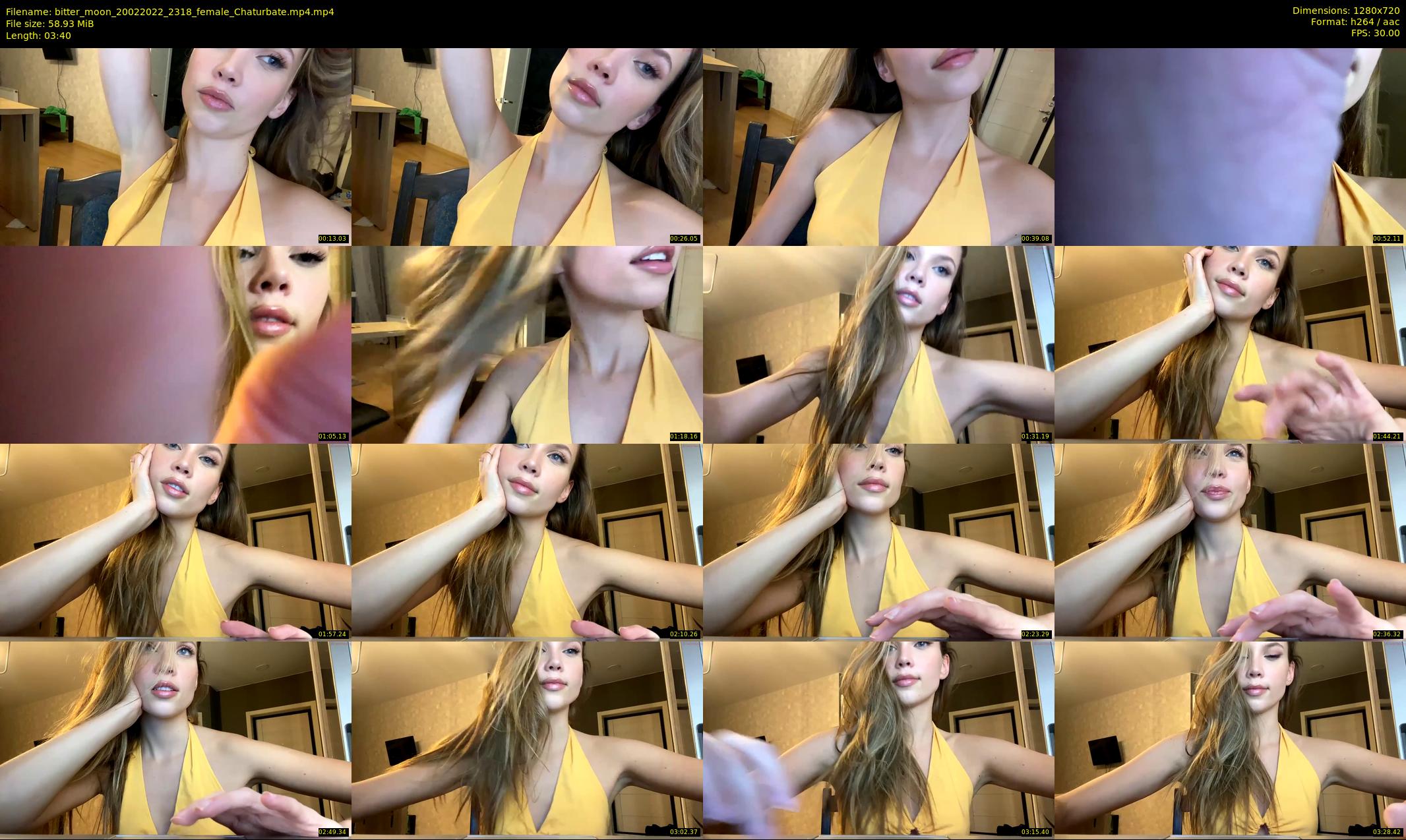 bitter_moon — 4 minute Chaturbate female cam show recording, 720p, Feb 20, 2022