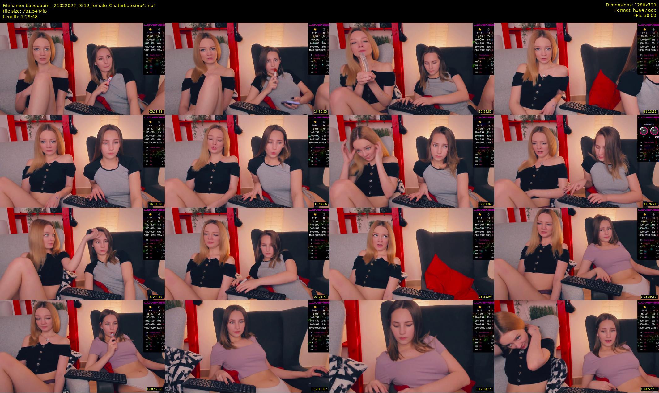 boooooom_ — 90 minute Chaturbate female cam show recording, 720p, Feb 21, 2022