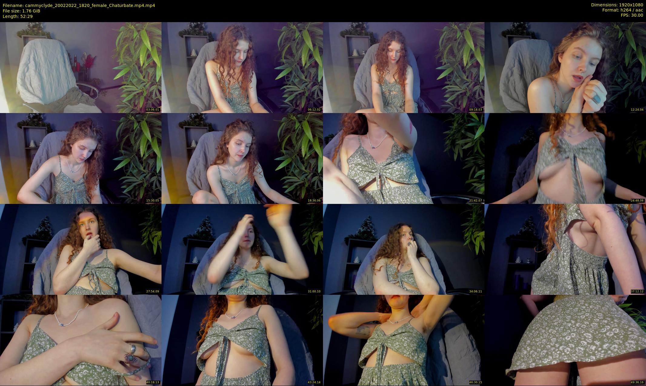 cammyclyde — 53 minute Chaturbate female cam show recording, 1080p, Feb 20, 2022