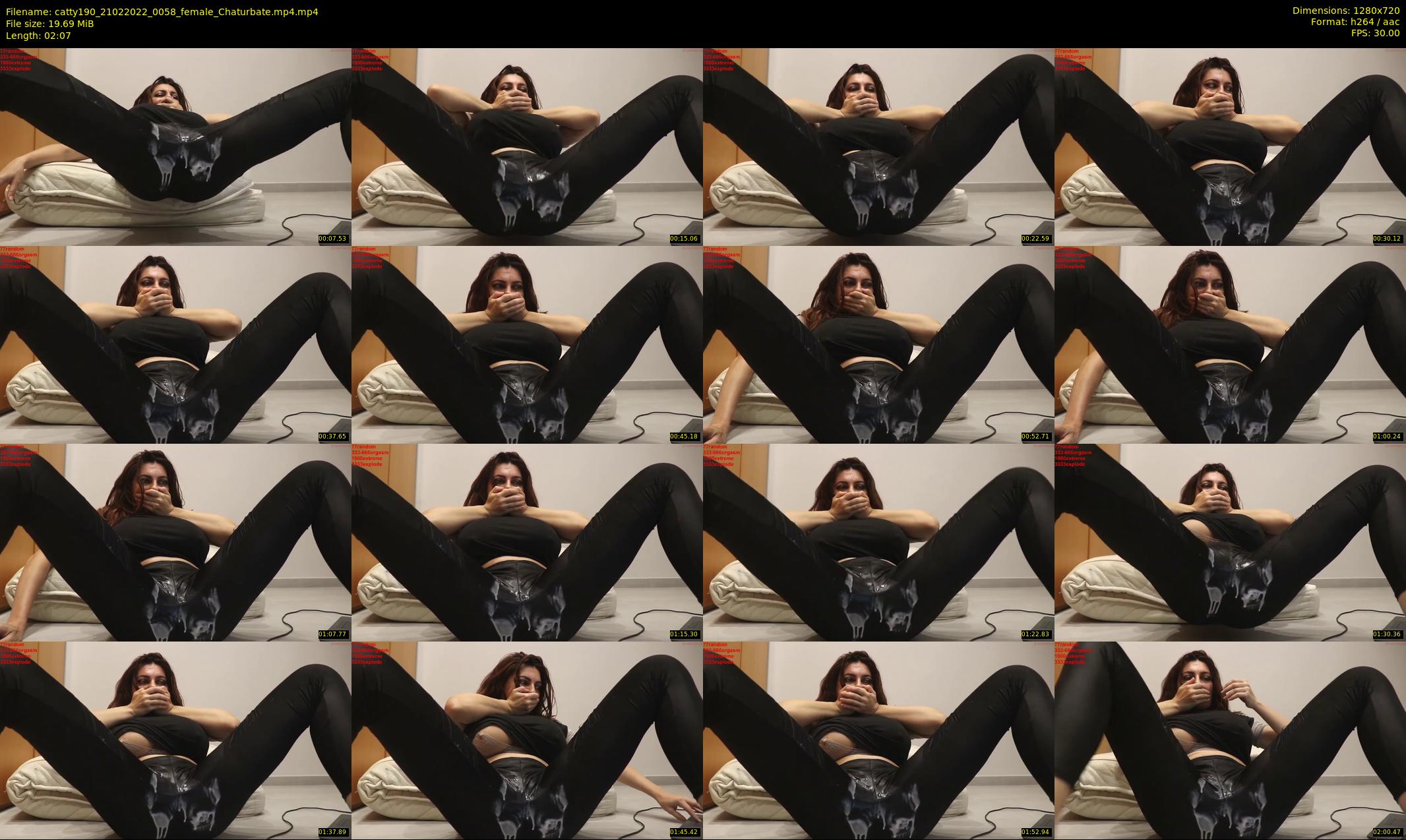 catty190 — 3 minute Chaturbate female cam show recording, 720p, Feb 21, 2022