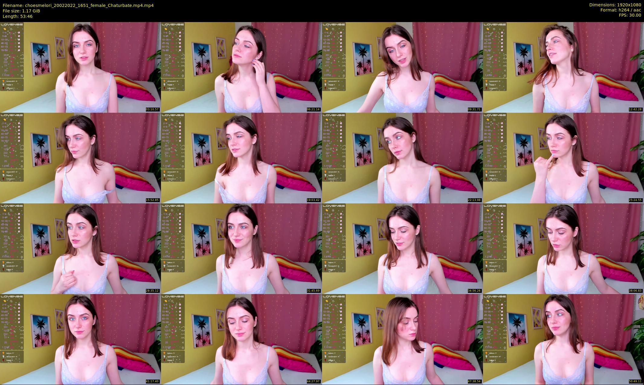 choesmelori — 54 minute Chaturbate couple cam show recording, 1080p, Feb 20, 2022