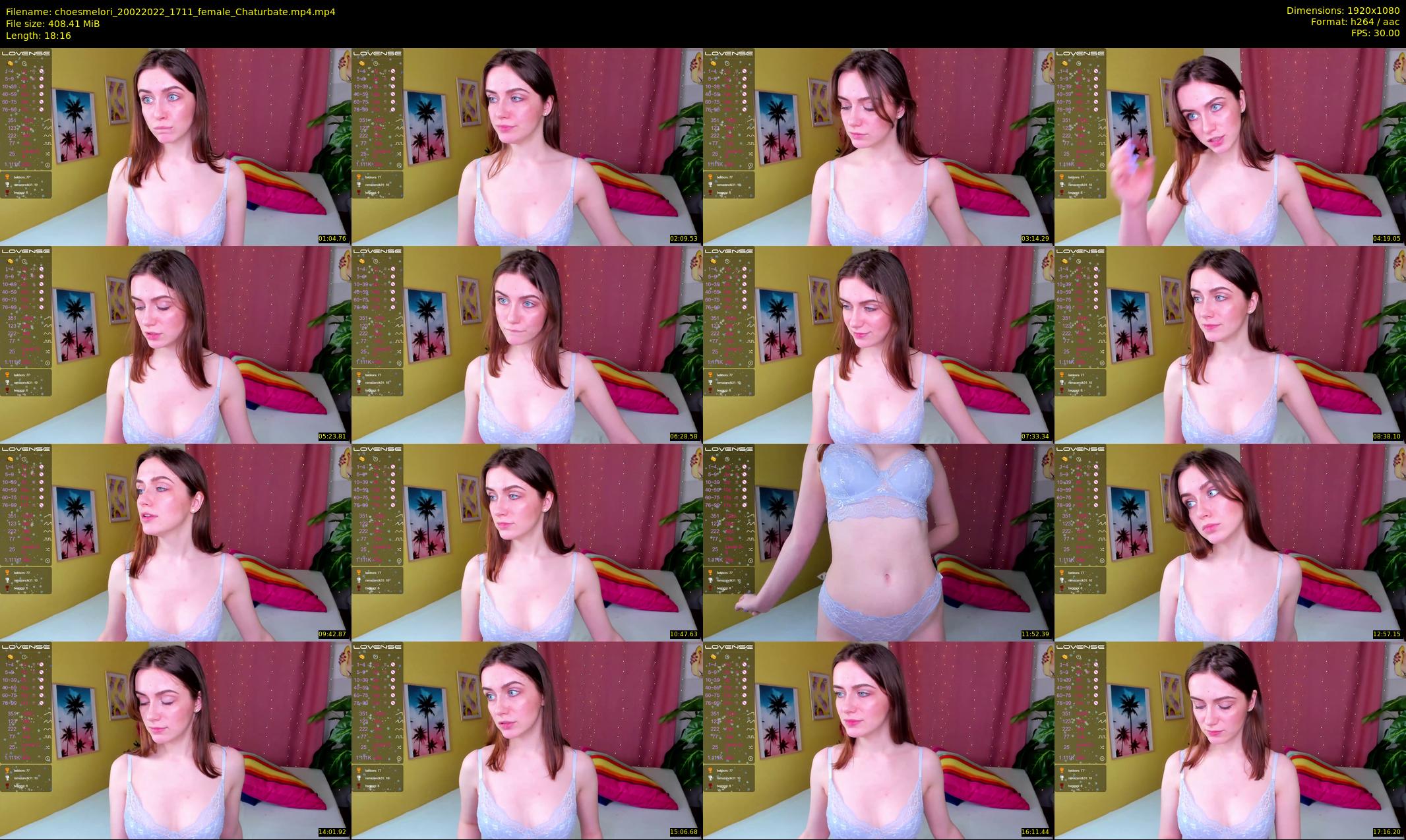 choesmelori — 19 minute Chaturbate couple cam show recording, 1080p, Feb 20, 2022