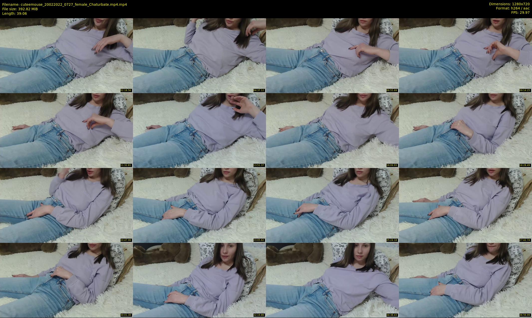cuteemouse — 40 minute Chaturbate female cam show recording, 720p, Feb 20, 2022