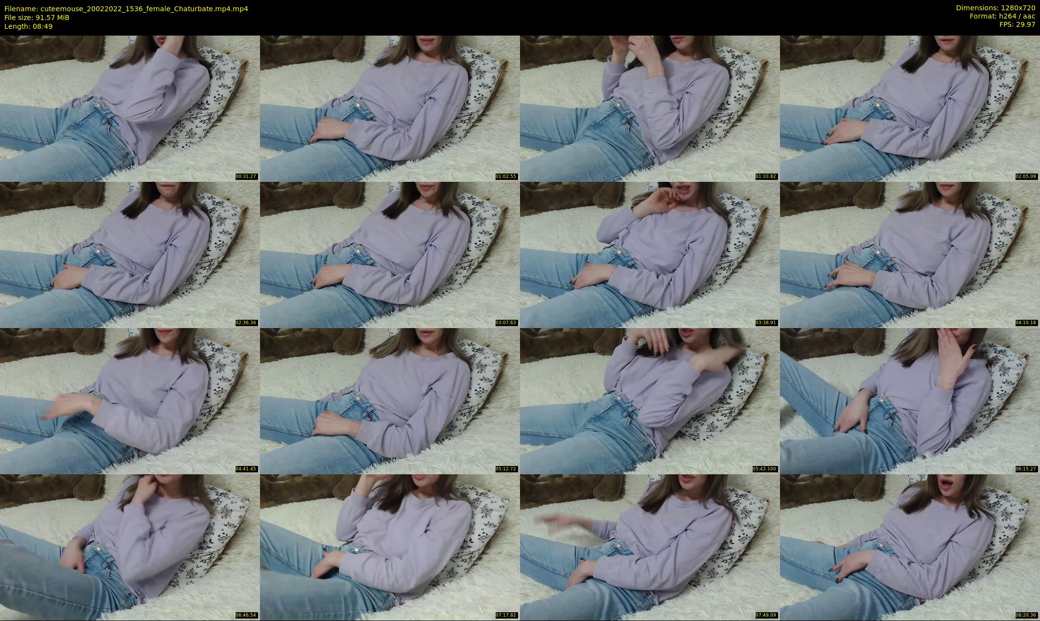 cuteemouse — 9 minute Chaturbate female cam show recording, 720p, Feb 20, 2022