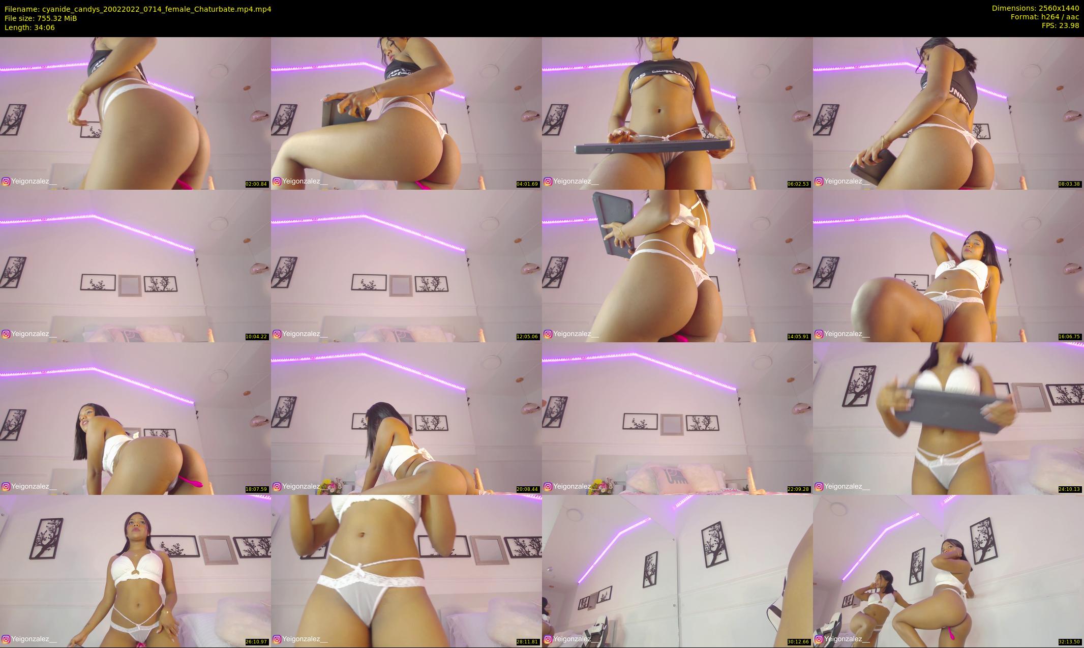cyanide_candys — 35 minute Chaturbate female cam show recording, 1080p, Feb 20, 2022