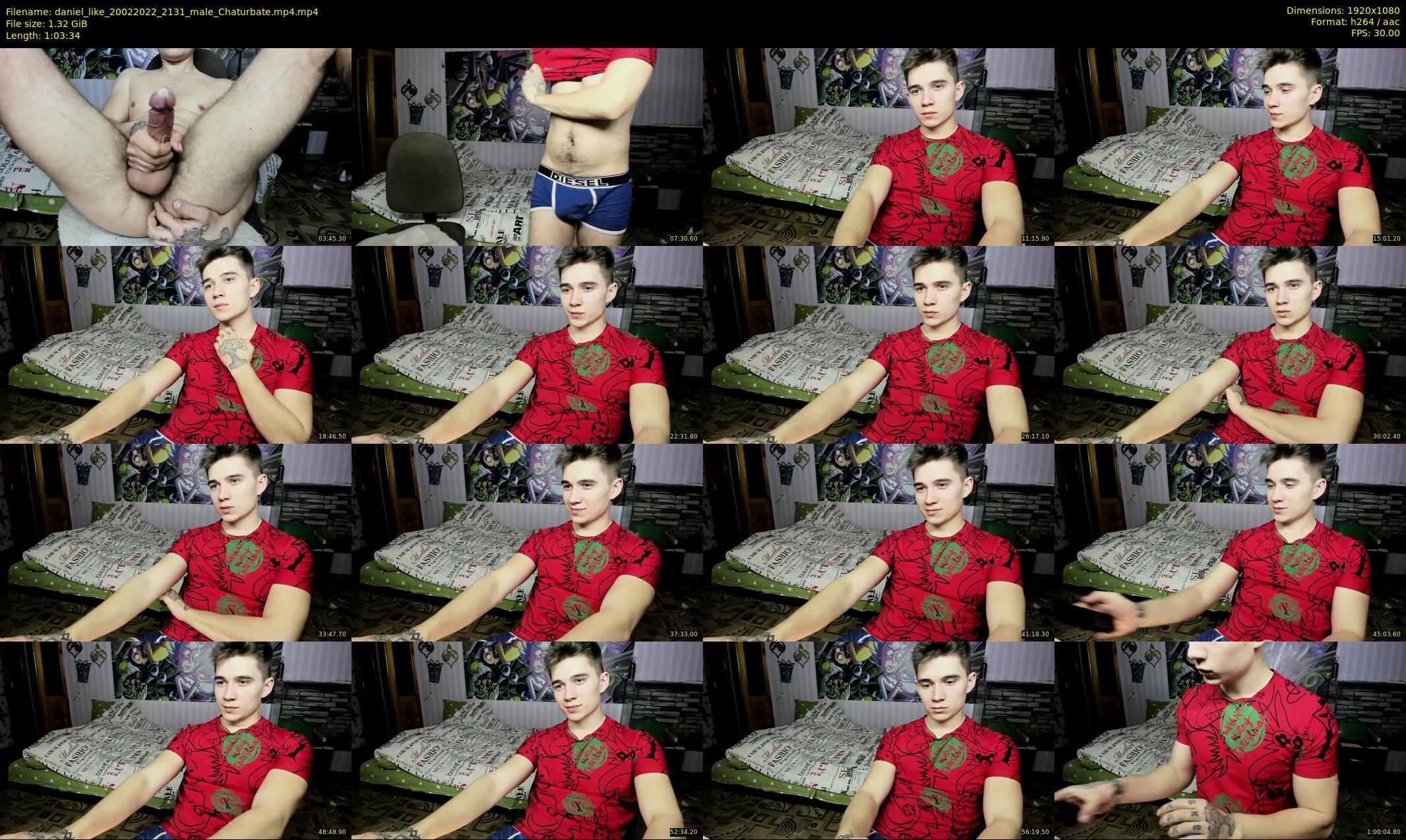 daniel_like — 64 minute Chaturbate male cam show recording, 1080p, Feb 20, 2022