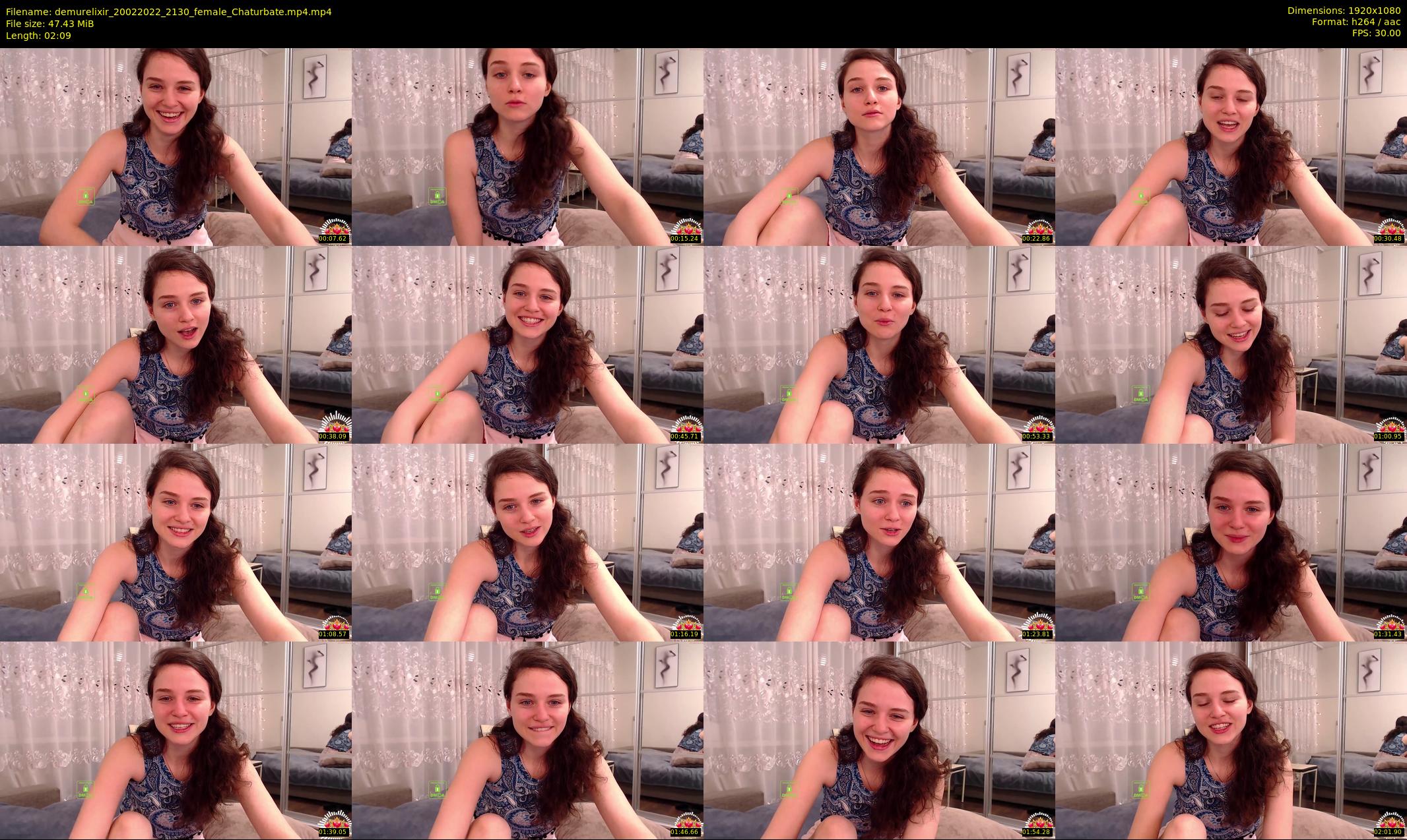 demurelixir — 3 minute Chaturbate female cam show recording, 1080p, Feb 20, 2022
