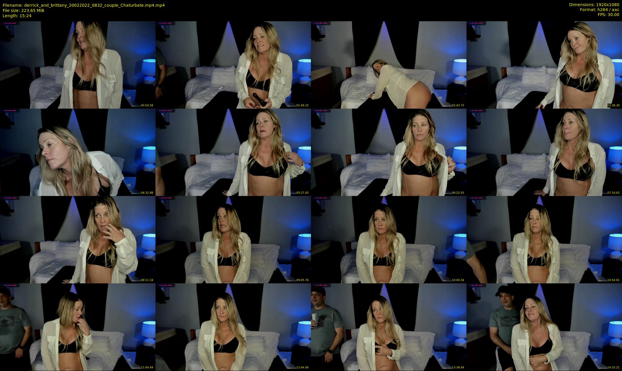 derrick_and_brittany — 16 minute Chaturbate couple cam show recording, 1080p, Feb 20, 2022