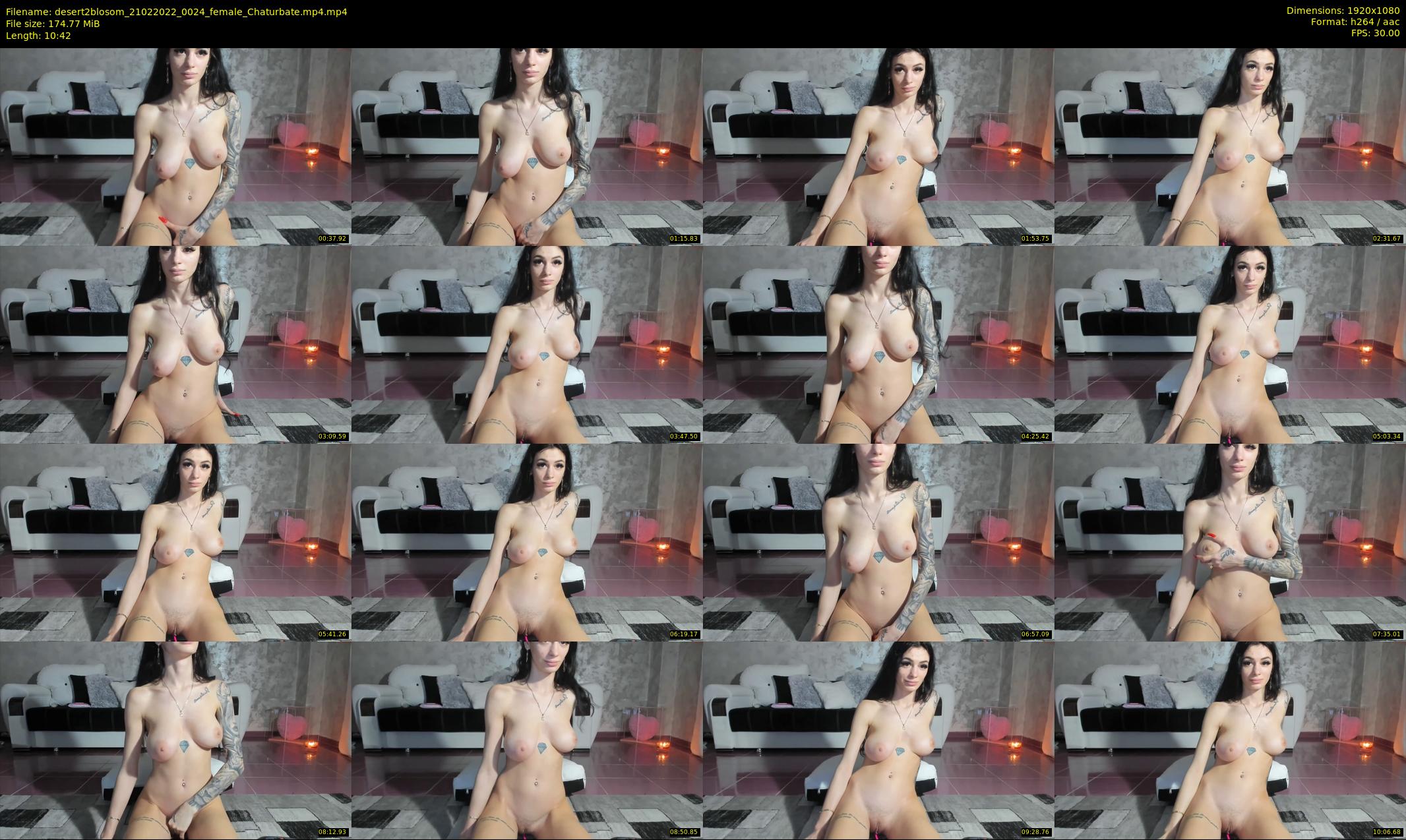 desert2blosom — 11 minute Chaturbate female cam show recording, 1080p, Feb 21, 2022