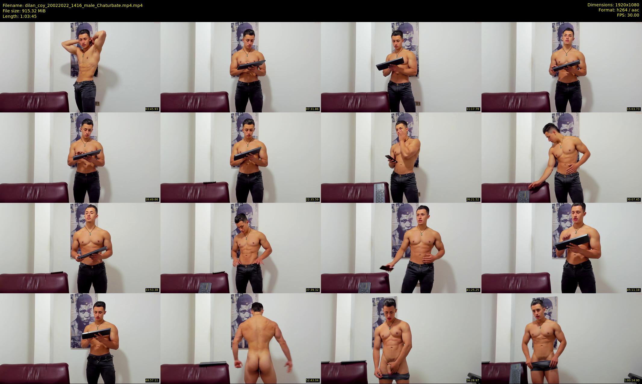 dilan_coy — 64 minute Chaturbate male cam show recording, 1080p, Feb 20, 2022