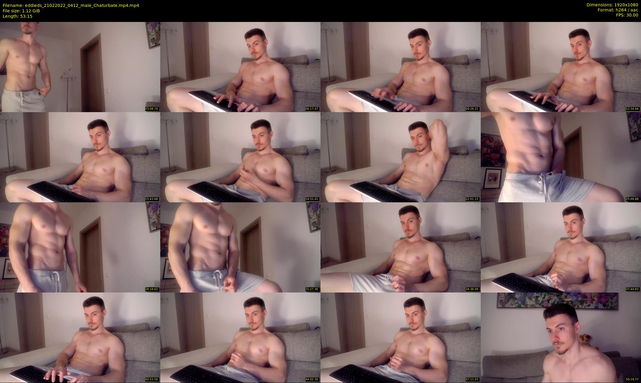 eddieds — 54 minute Chaturbate male cam show recording, 1080p, Feb 21, 2022