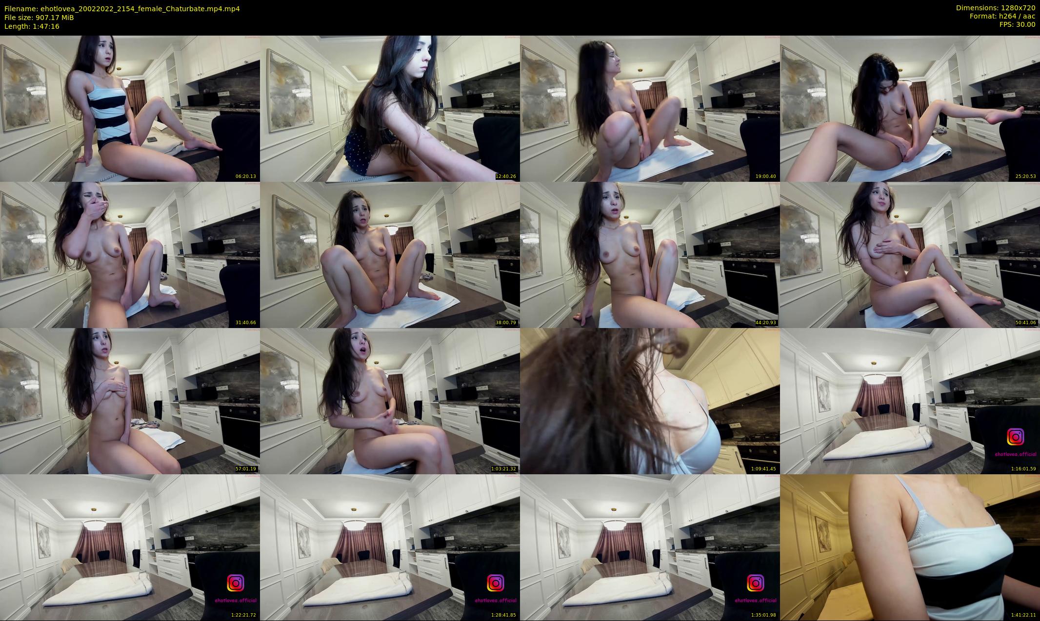 ehotlovea — 108 minute Chaturbate female cam show recording, 720p, Feb 20, 2022
