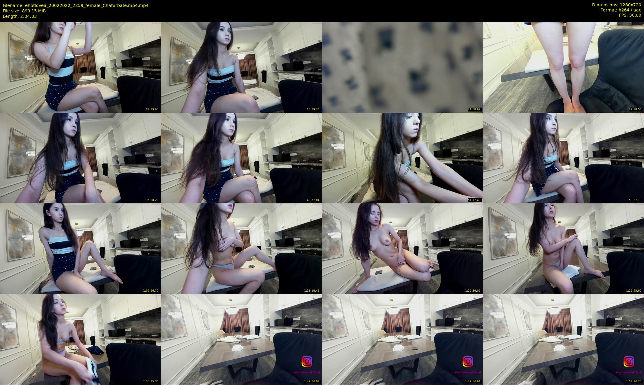 ehotlovea — 125 minute Chaturbate female cam show recording, 720p, Feb 20, 2022