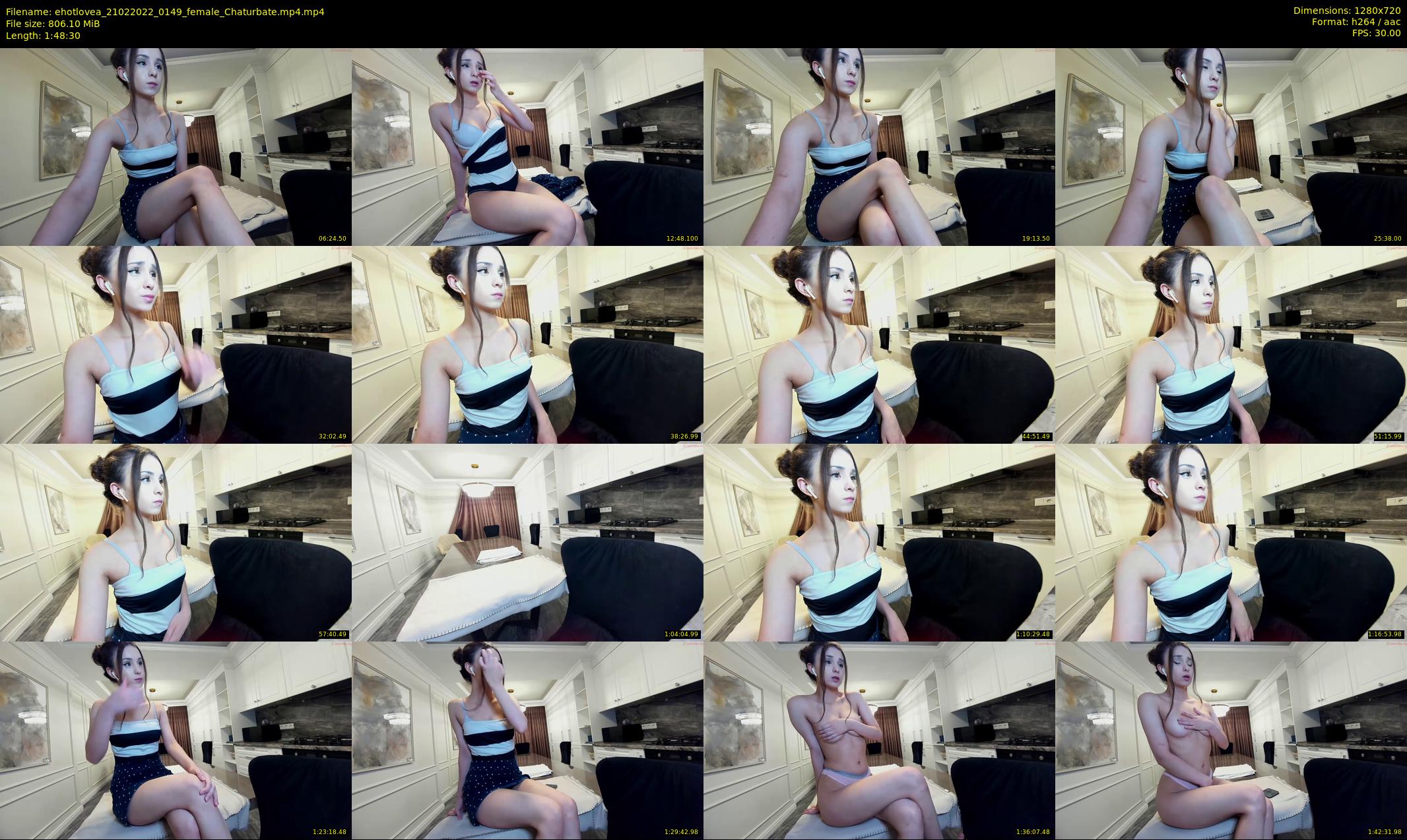 ehotlovea — 109 minute Chaturbate female cam show recording, 720p, Feb 21, 2022