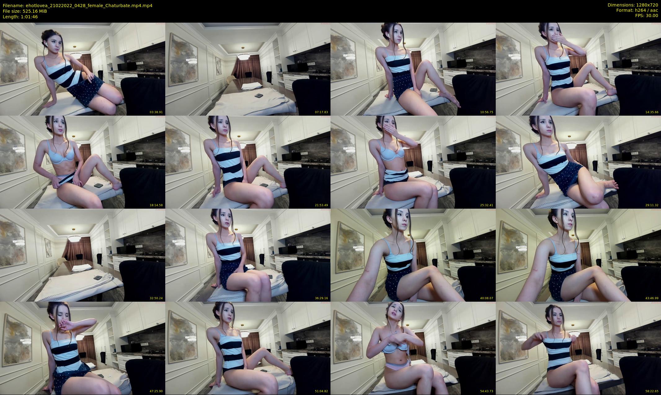 ehotlovea — 62 minute Chaturbate female cam show recording, 720p, Feb 21, 2022