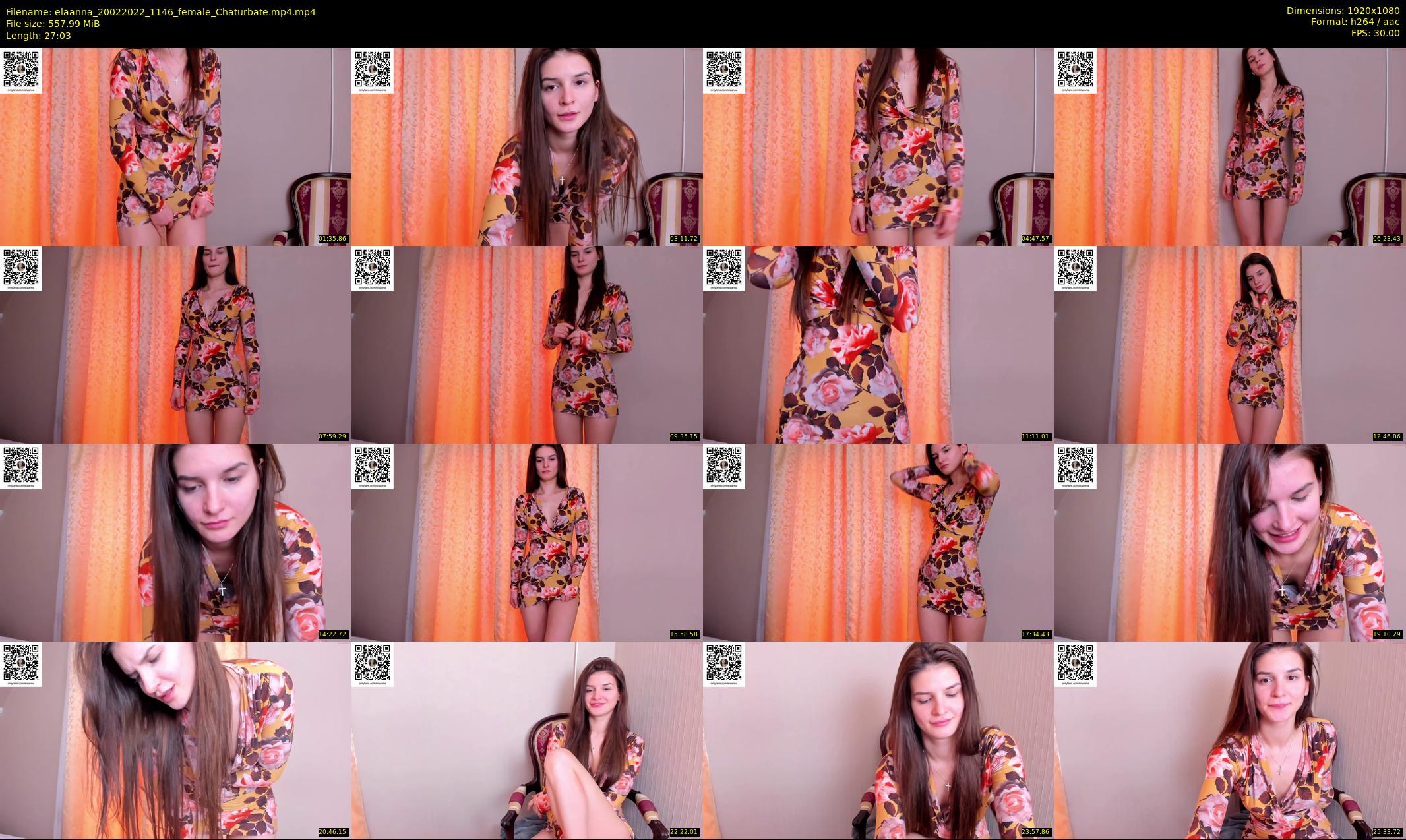 elaanna — 28 minute Chaturbate female cam show recording, 1080p, Feb 20, 2022