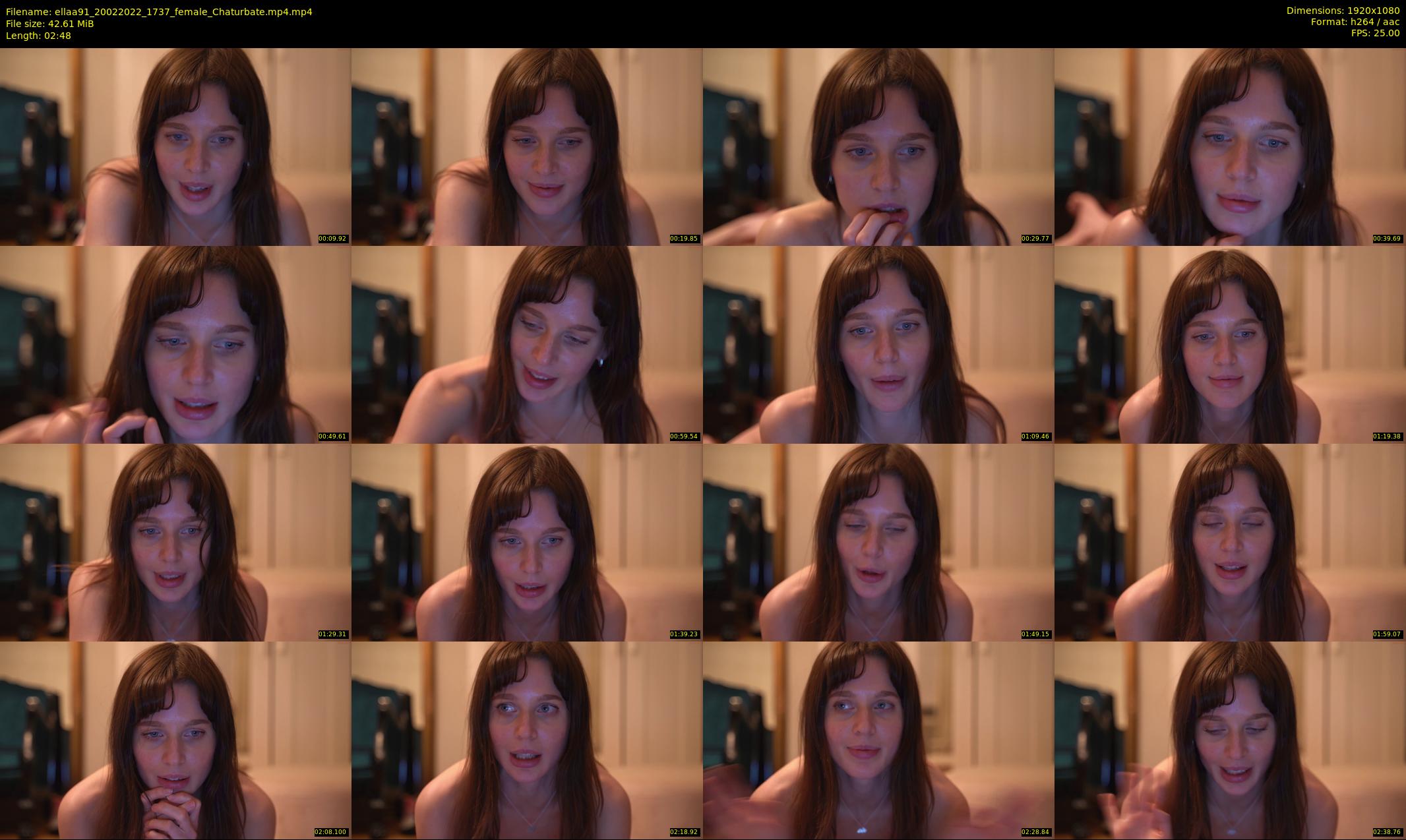 ellaa91 — 3 minute Chaturbate female cam show recording, 1080p, Feb 20, 2022