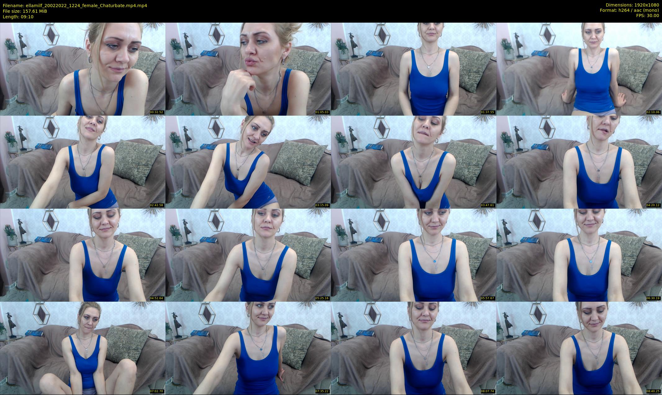 ellamilf — 10 minute Chaturbate female cam show recording, 1080p, Feb 20, 2022