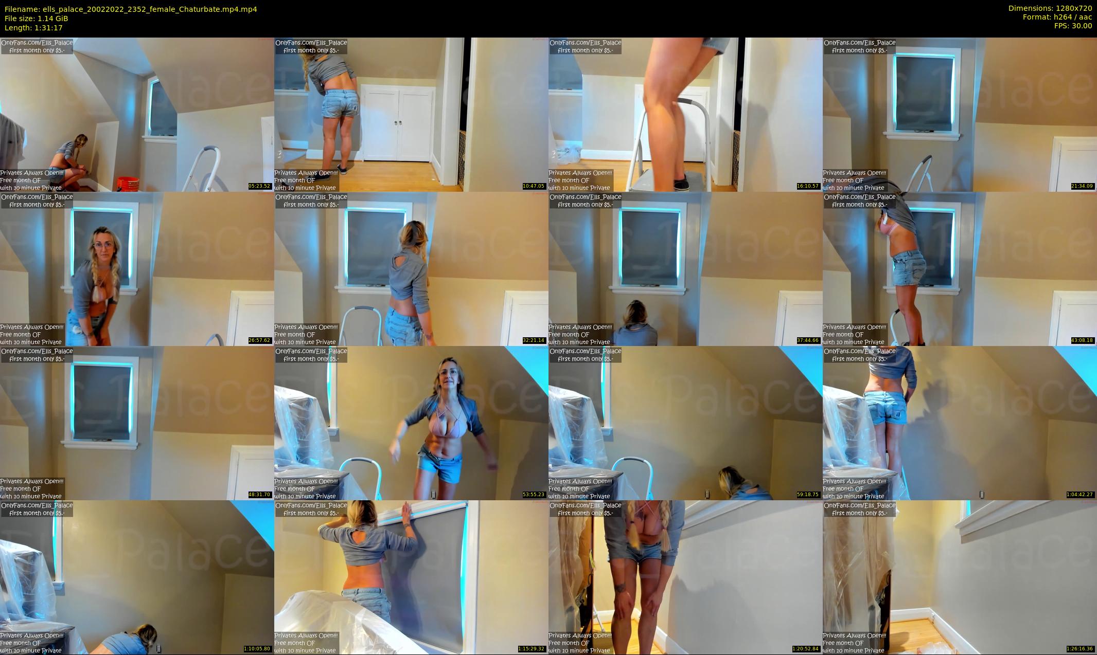 ells_palace — 92 minute Chaturbate female cam show recording, 720p, Feb 20, 2022