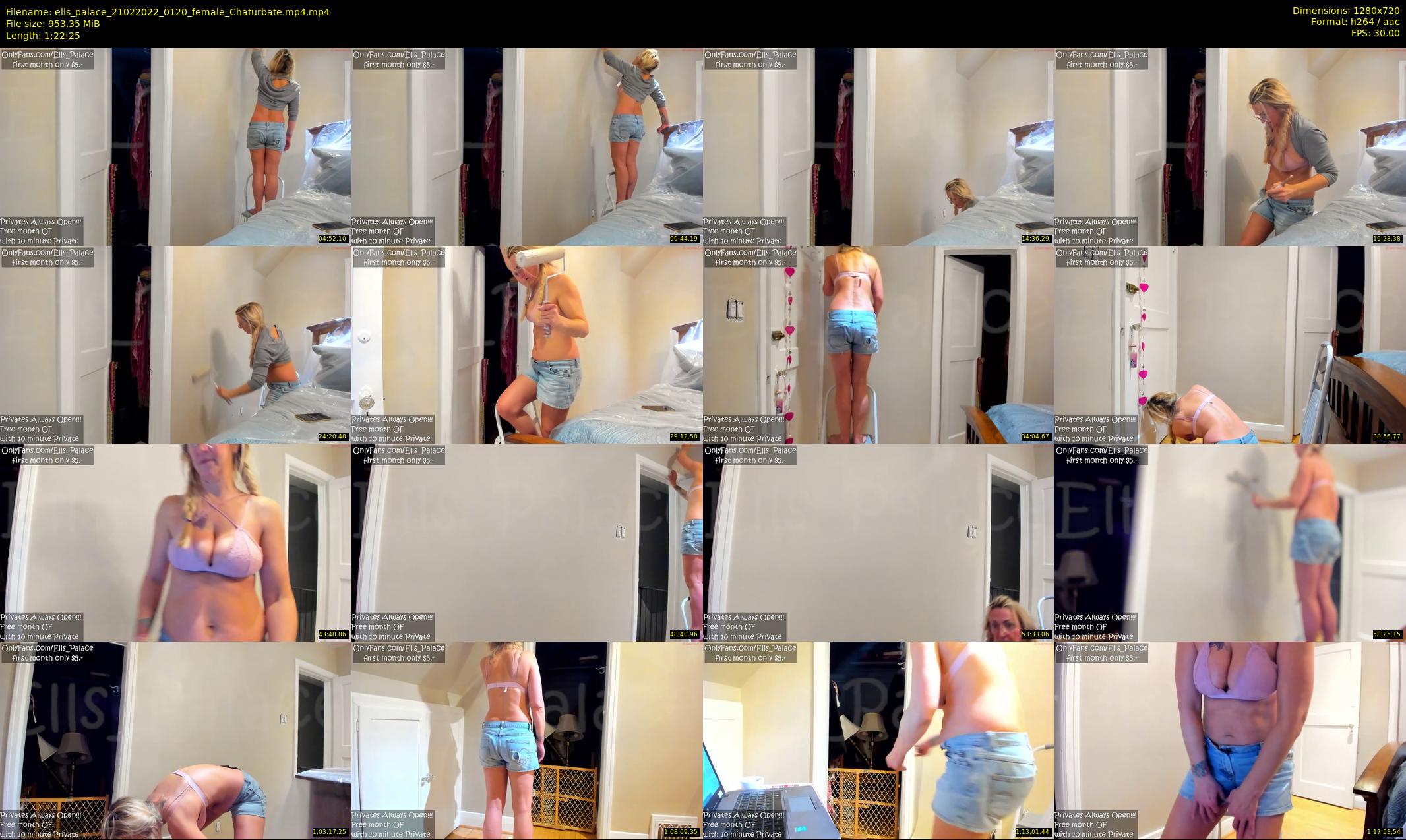 ells_palace — 83 minute Chaturbate female cam show recording, 720p, Feb 21, 2022