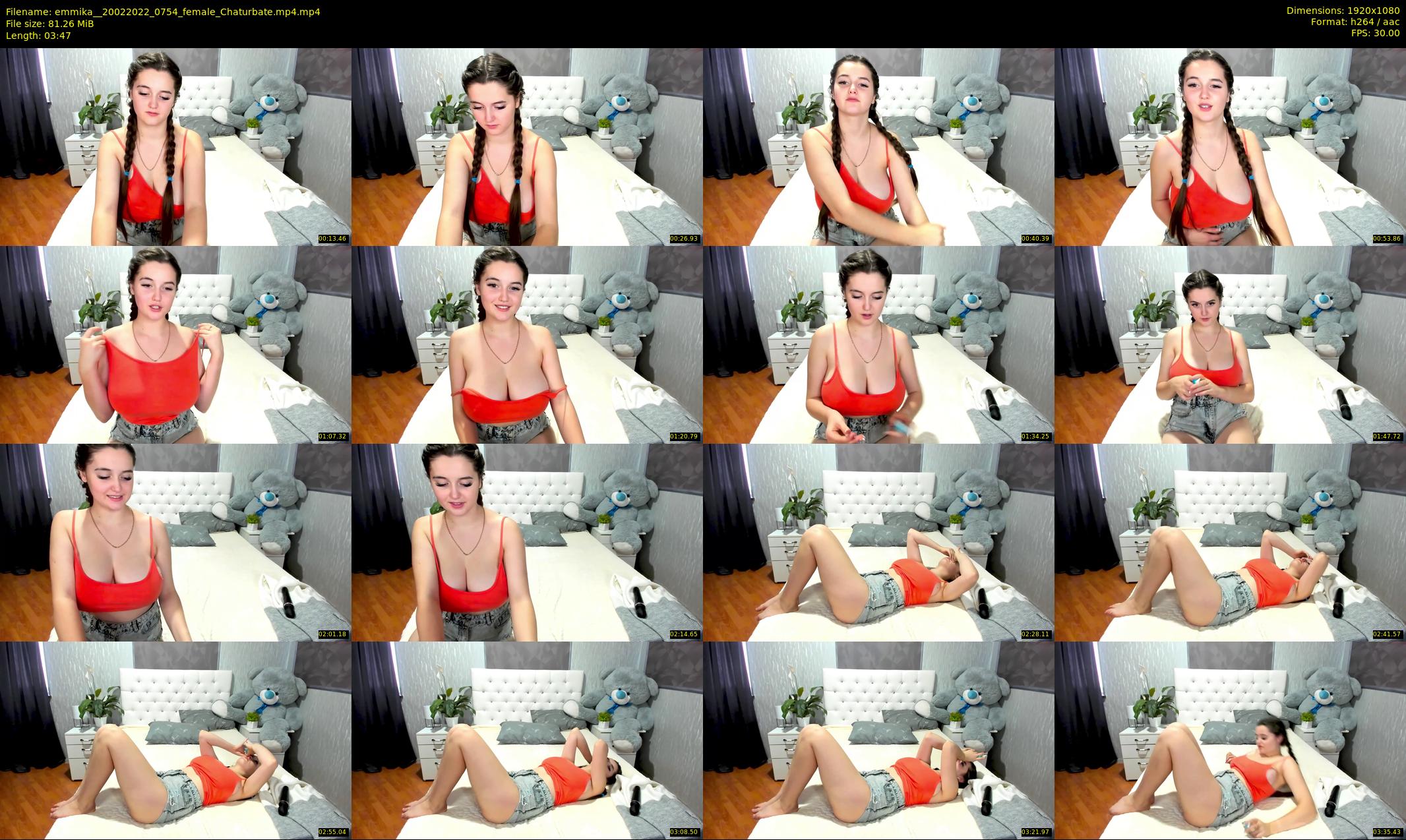 emmika_ — 4 minute Chaturbate female cam show recording, 1080p, Feb 20, 2022